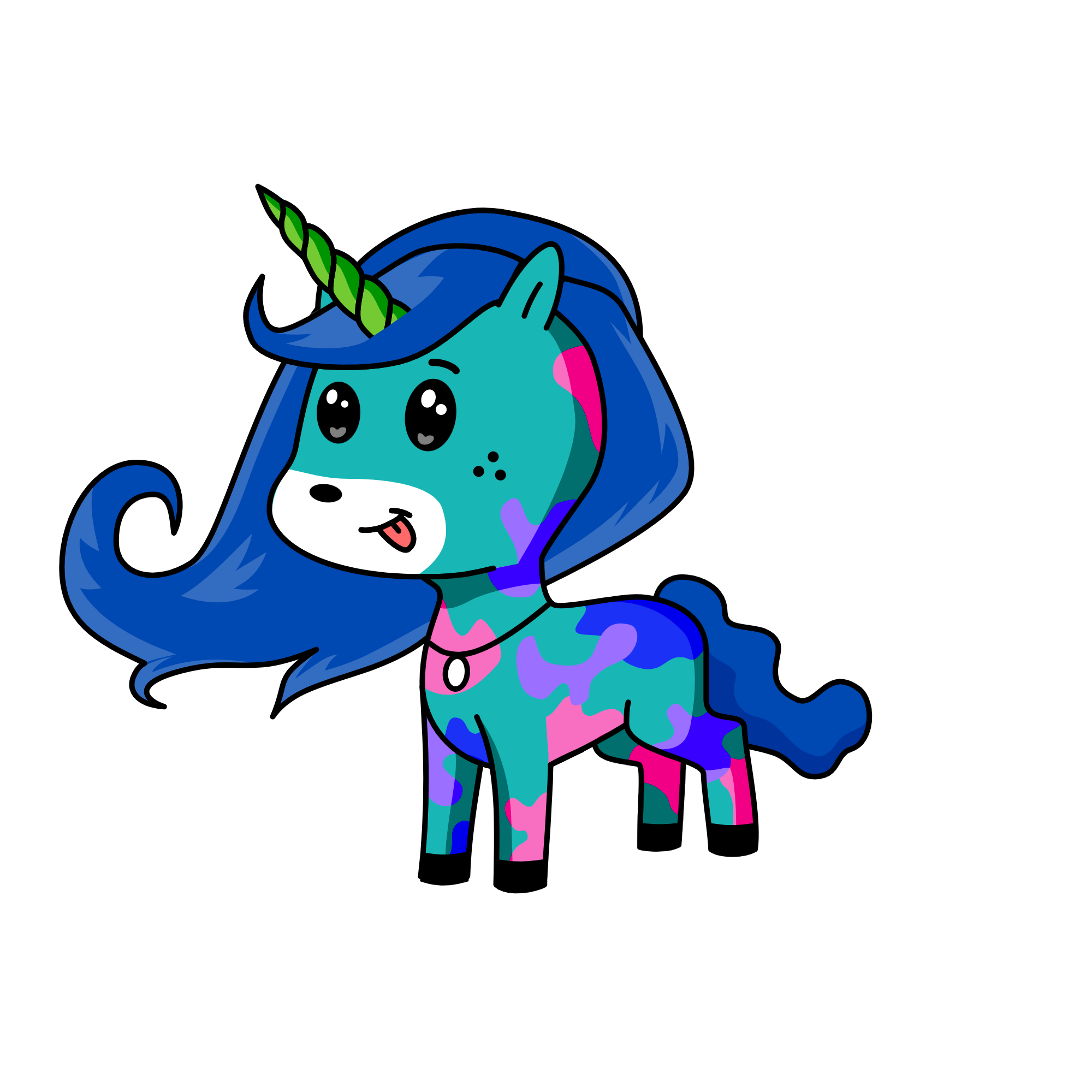 camocorn, the unicorn