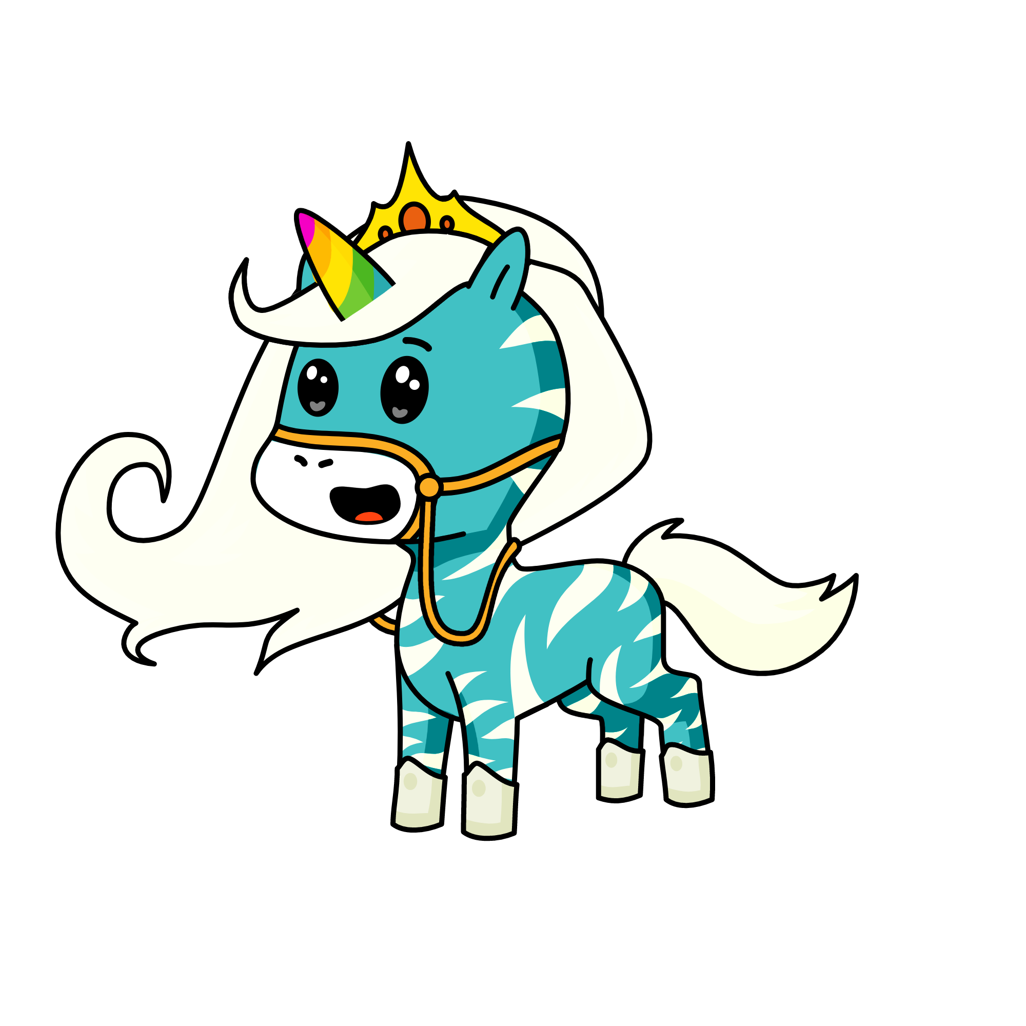 PRINCESS SKYE, the unicorn
