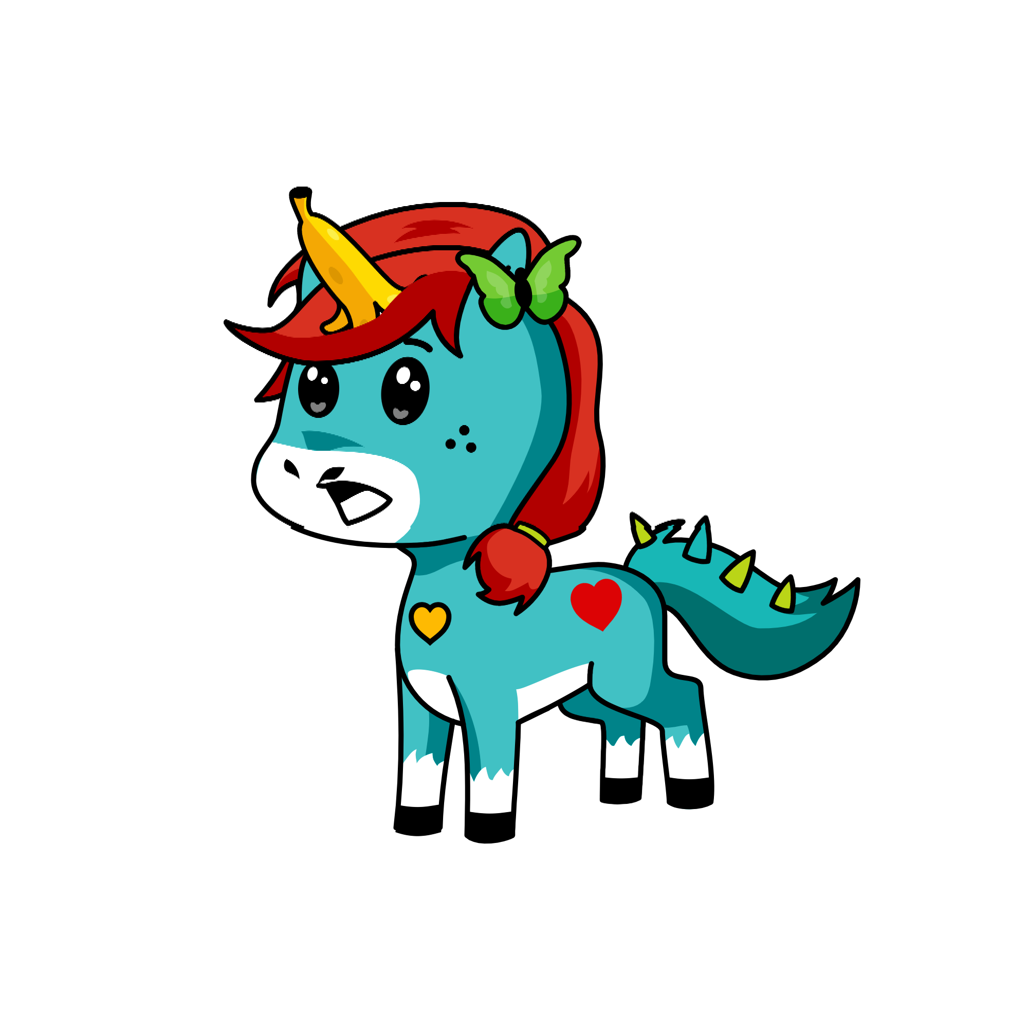 Pealhead, the unicorn