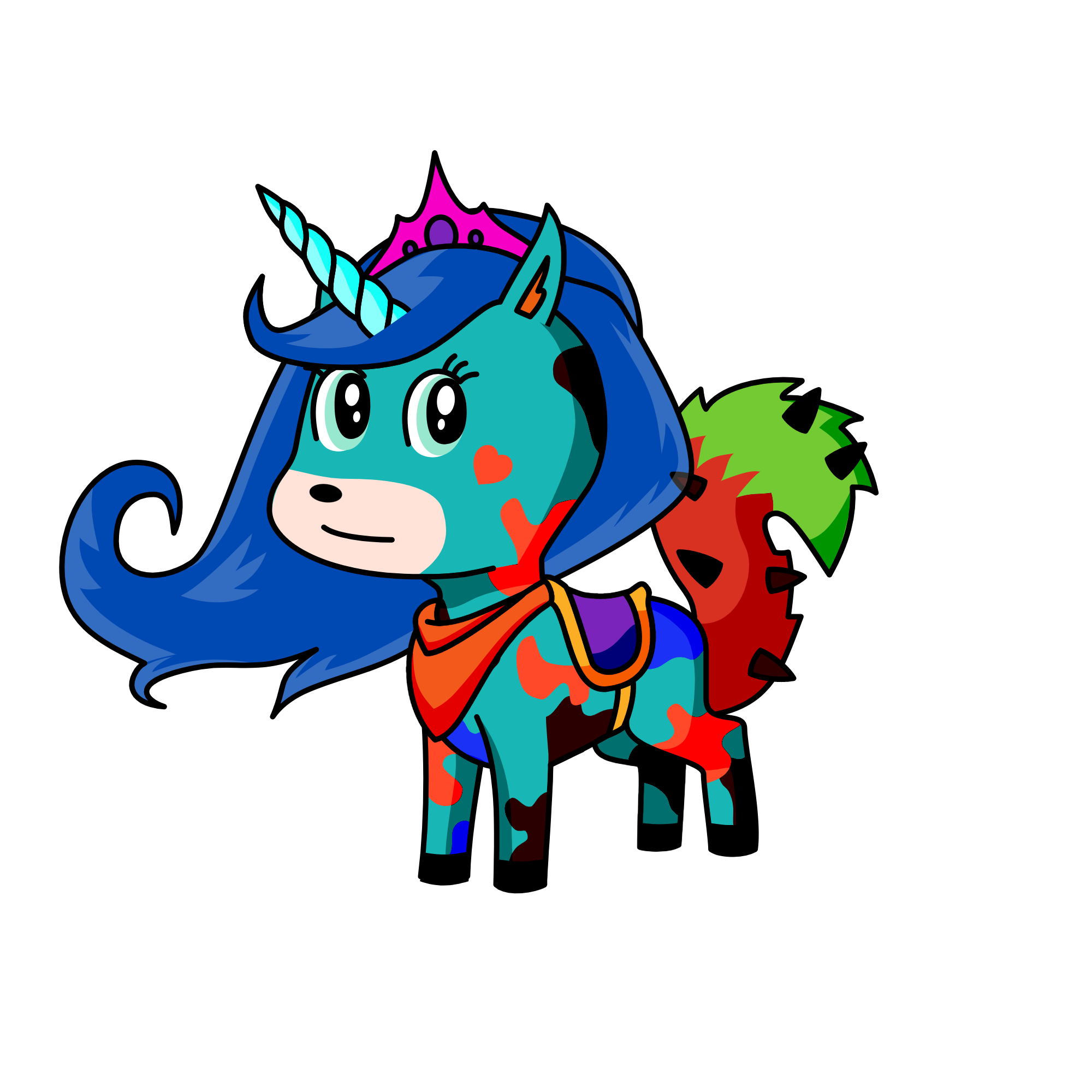 Luna, the unicorn