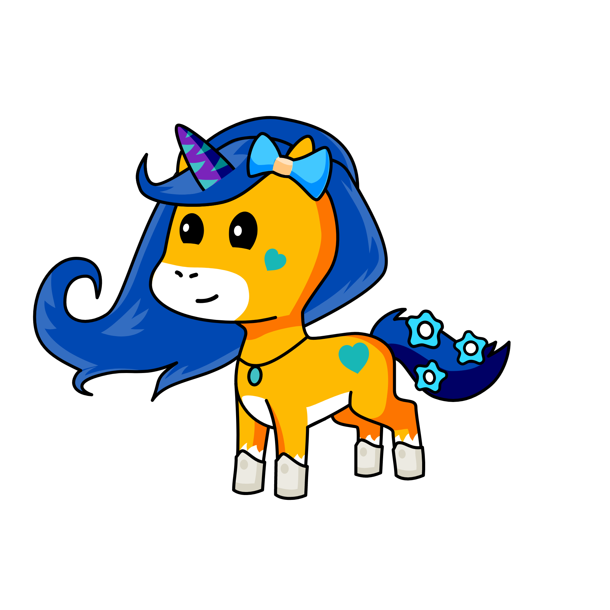 Flarry, the unicorn