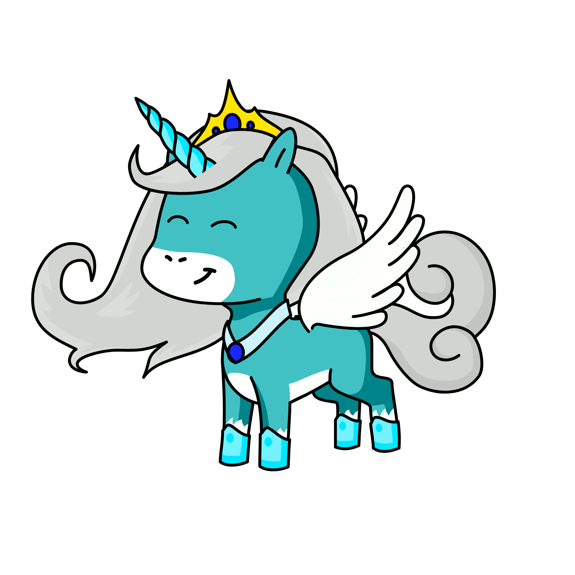 WINTER, the unicorn