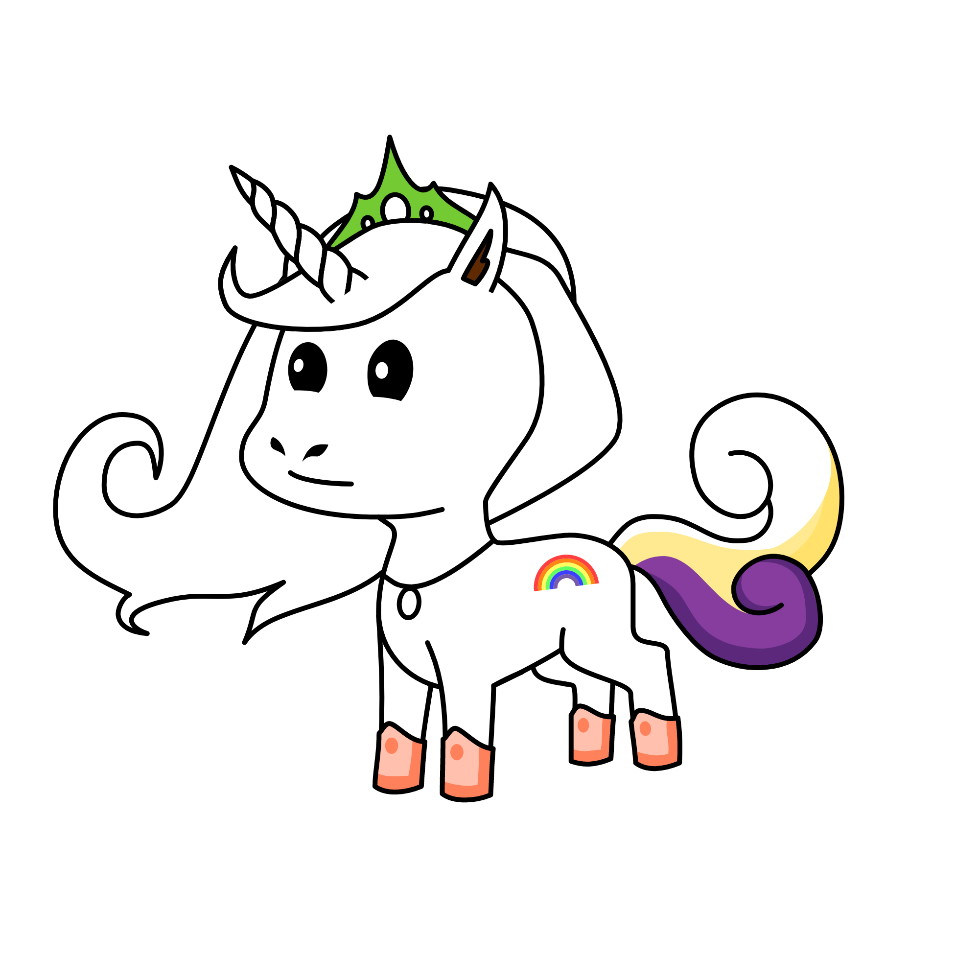 bland, the unicorn