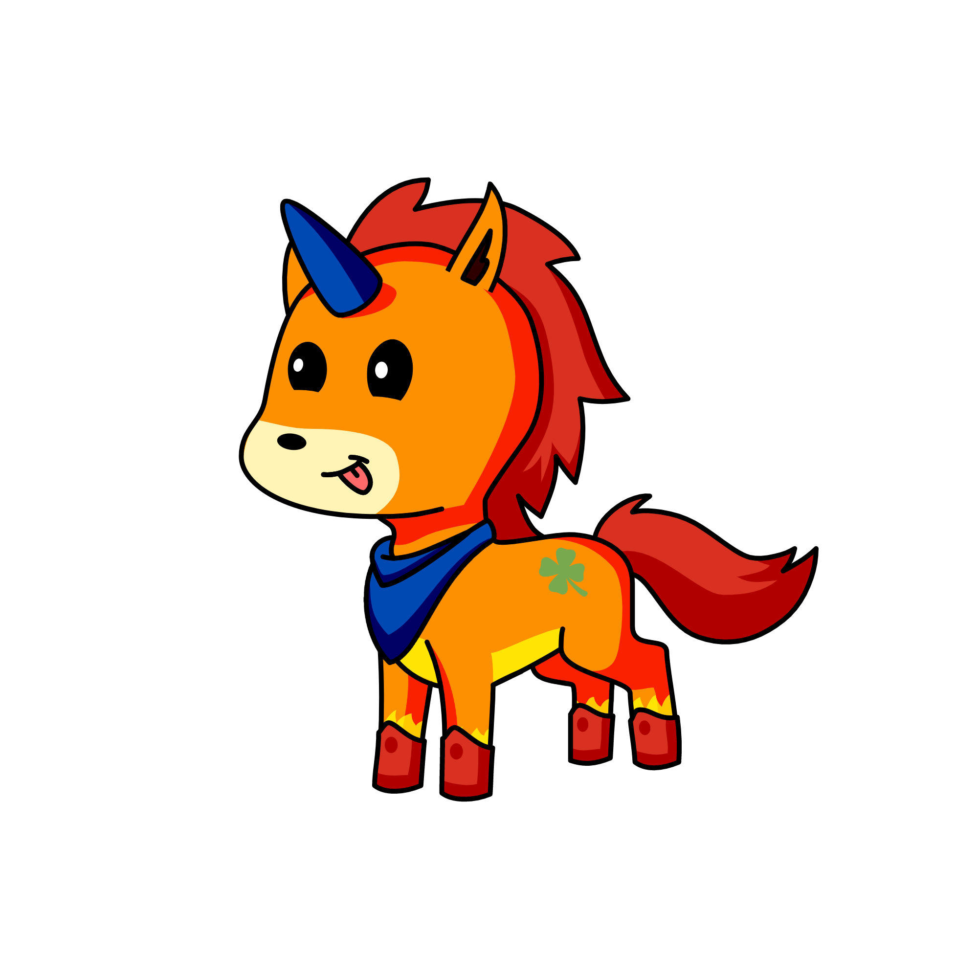crash, the unicorn