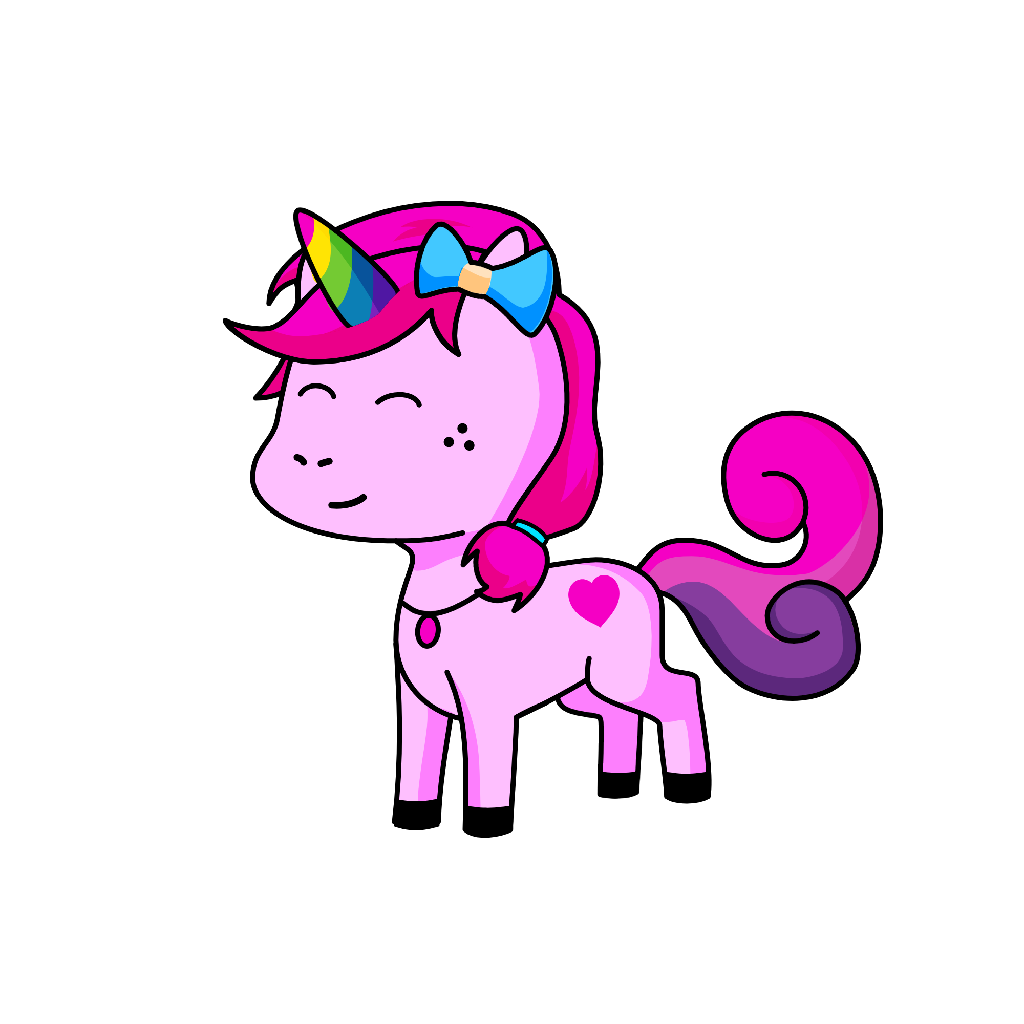 pinky, the unicorn