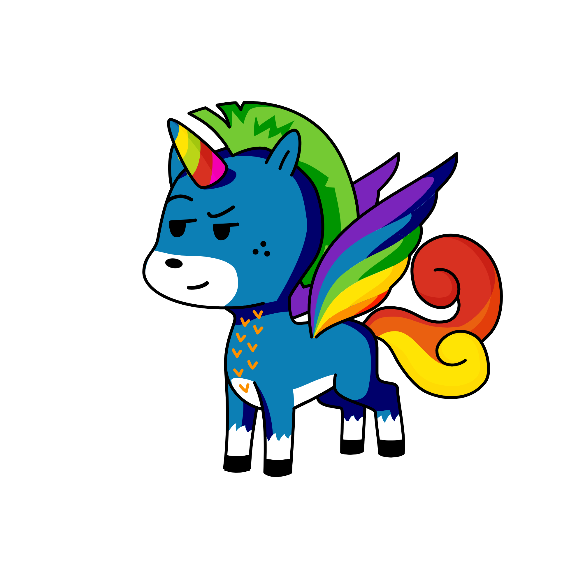 Bo, the unicorn