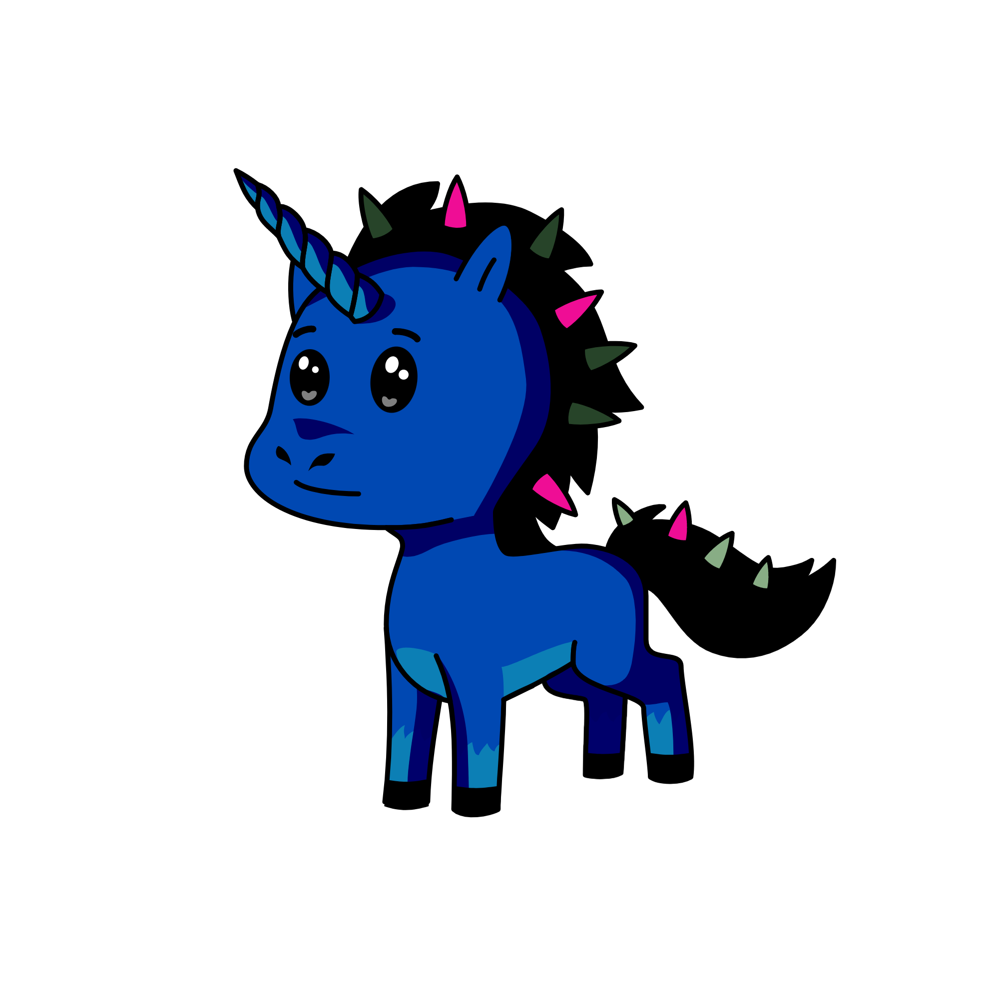 sad, the unicorn