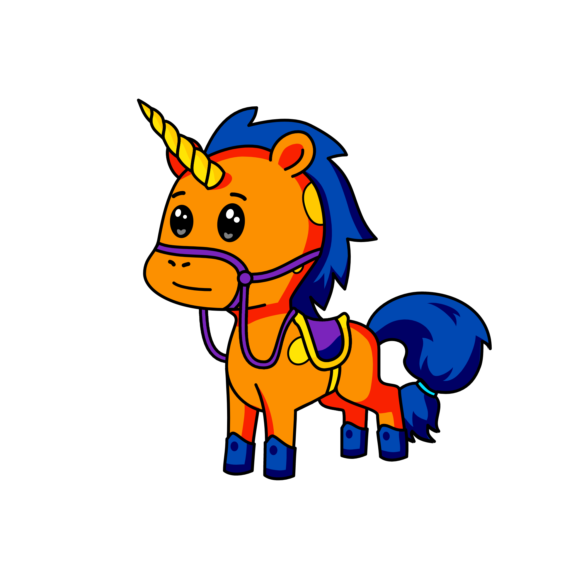 blaze, the unicorn