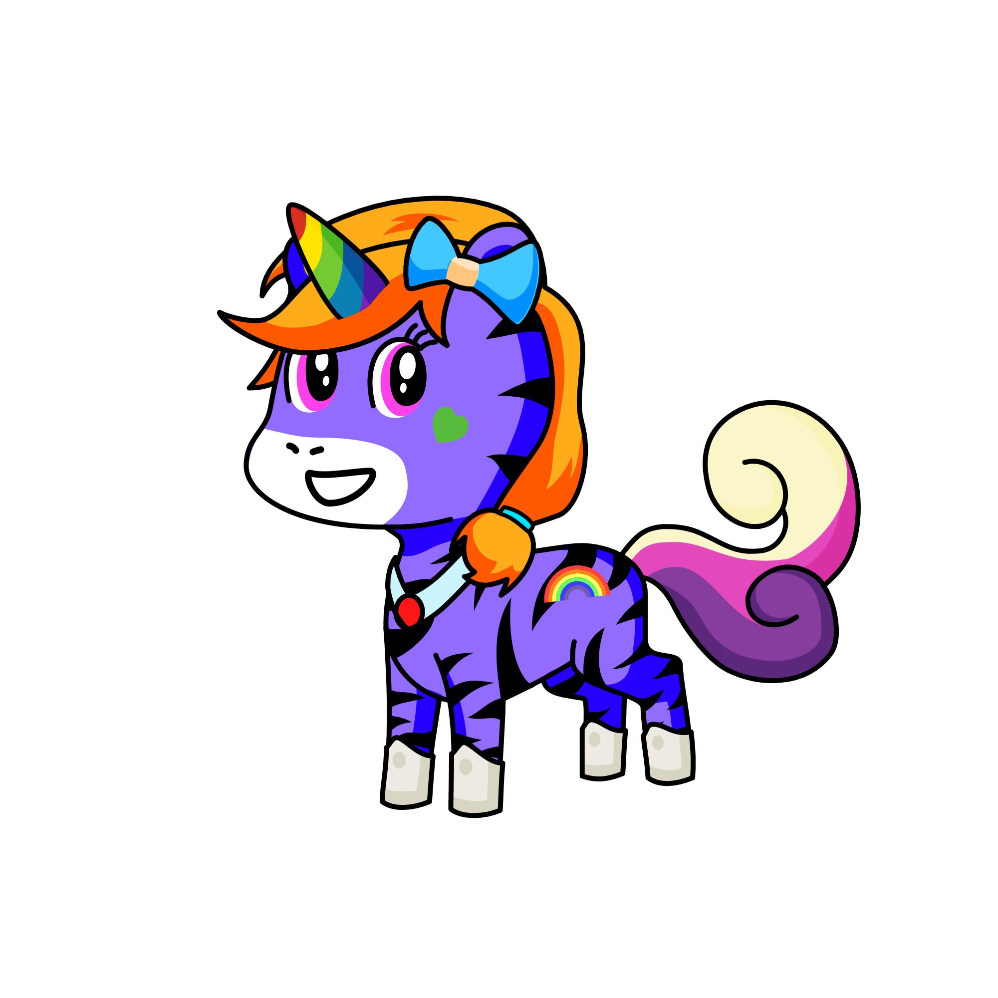 Caliana, the unicorn