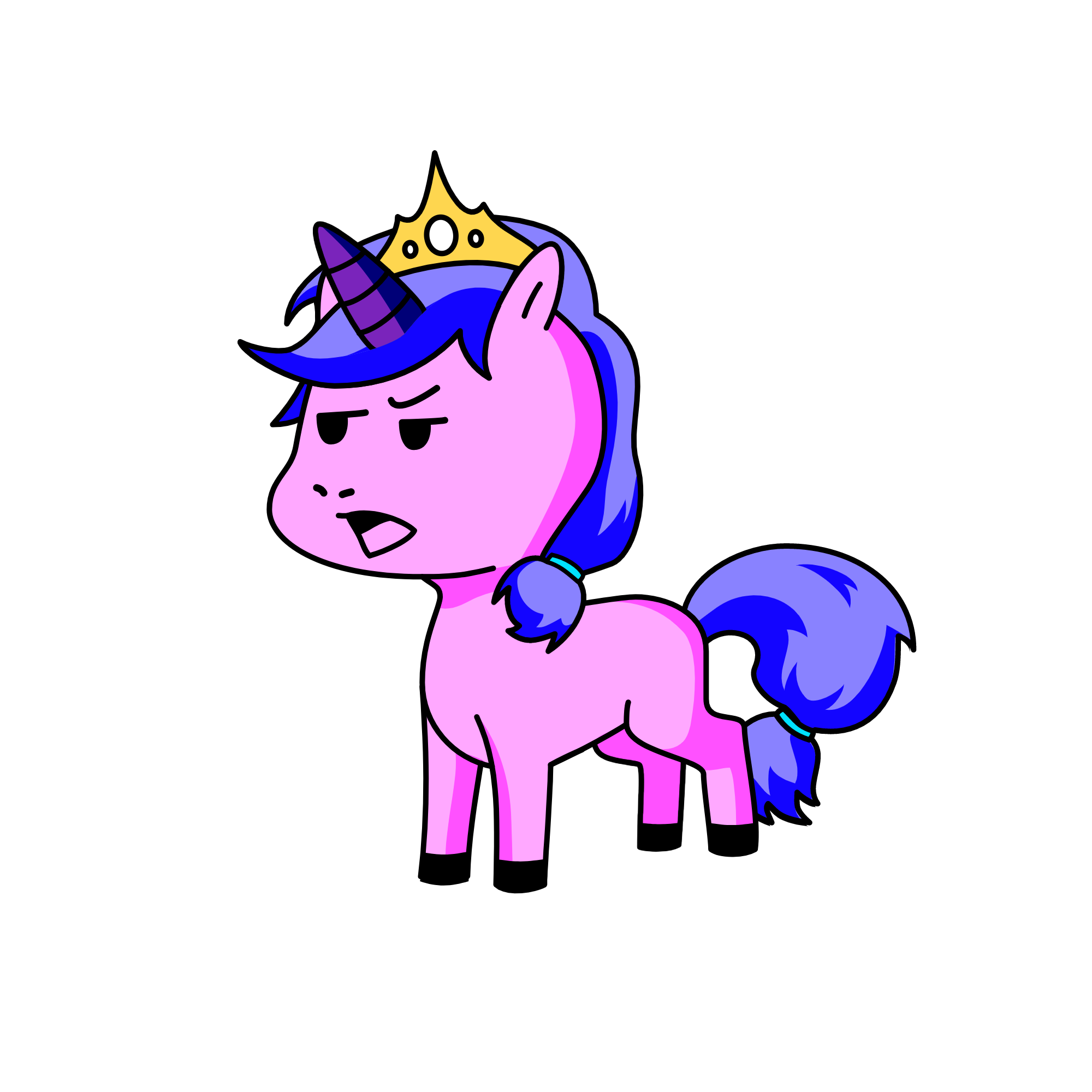 Starflower Silky Legs, the unicorn