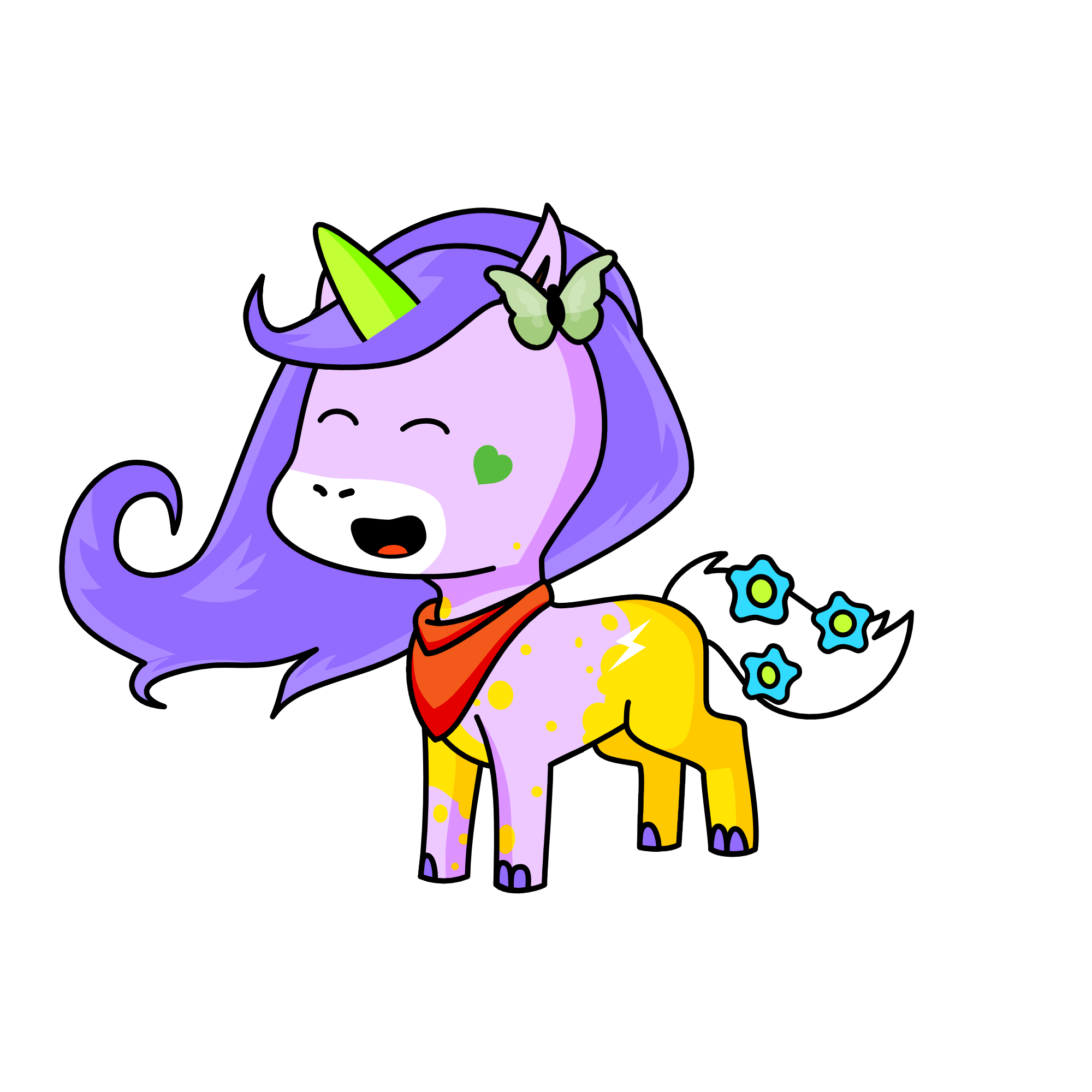 Brave, the unicorn