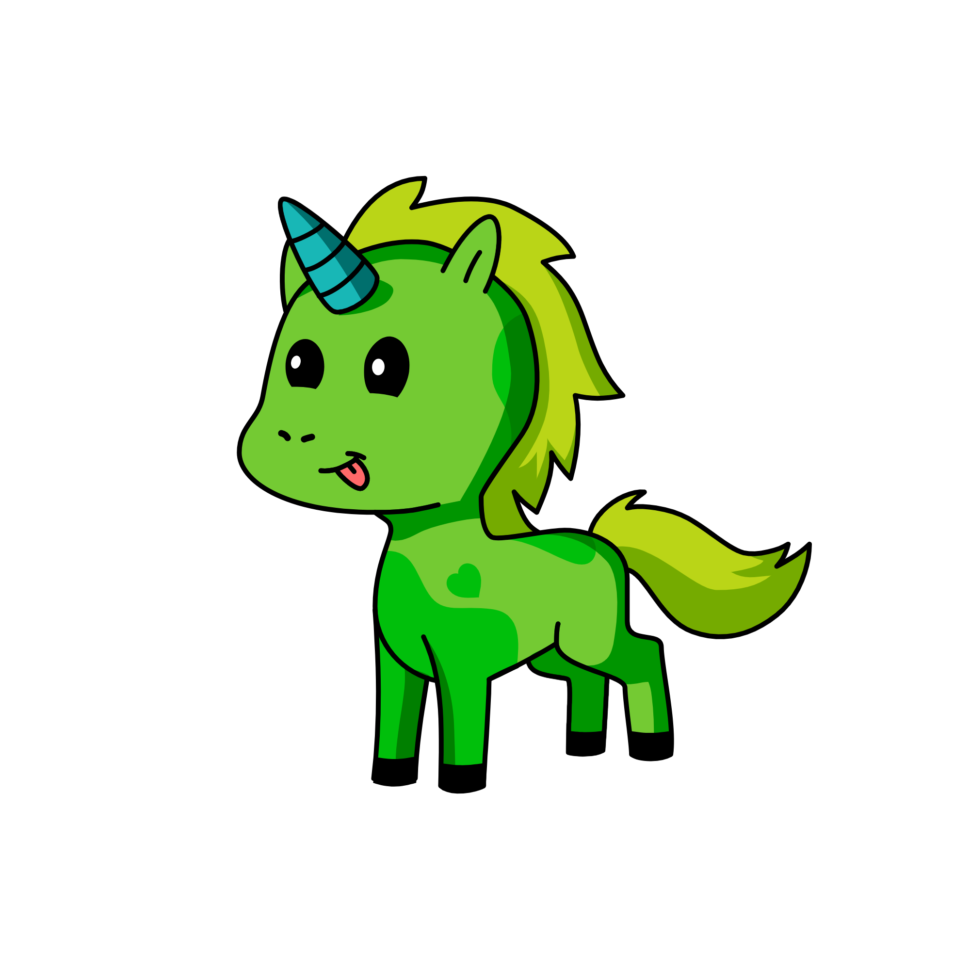 Sage Handsome Coat, the unicorn