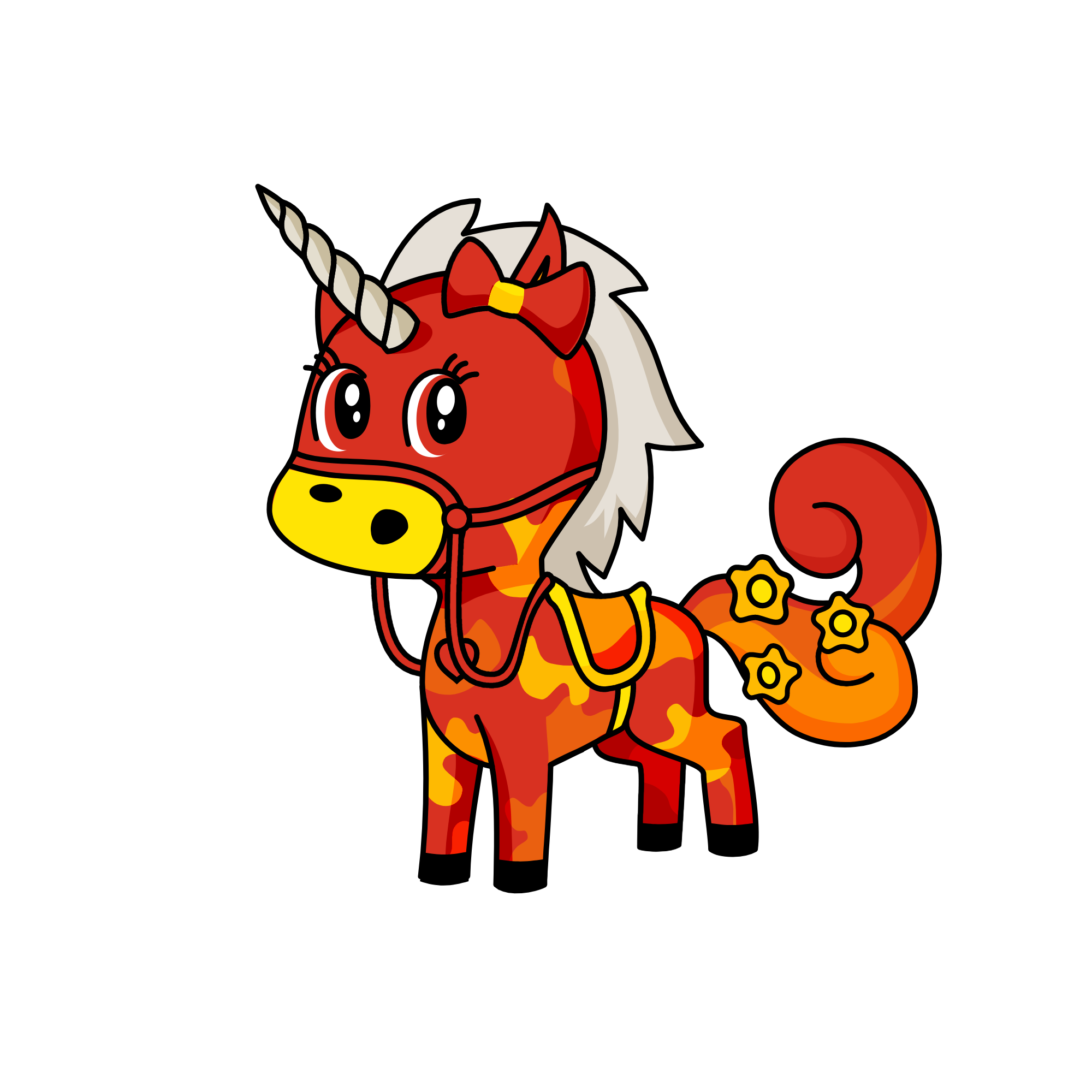 flamey, the unicorn