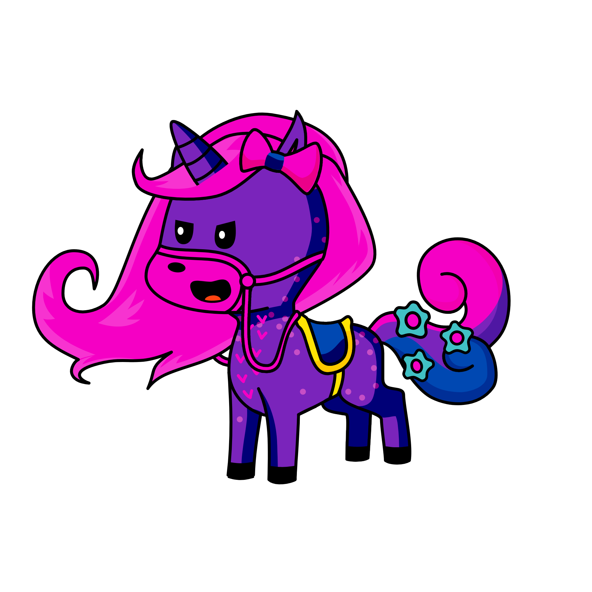 candy, the unicorn