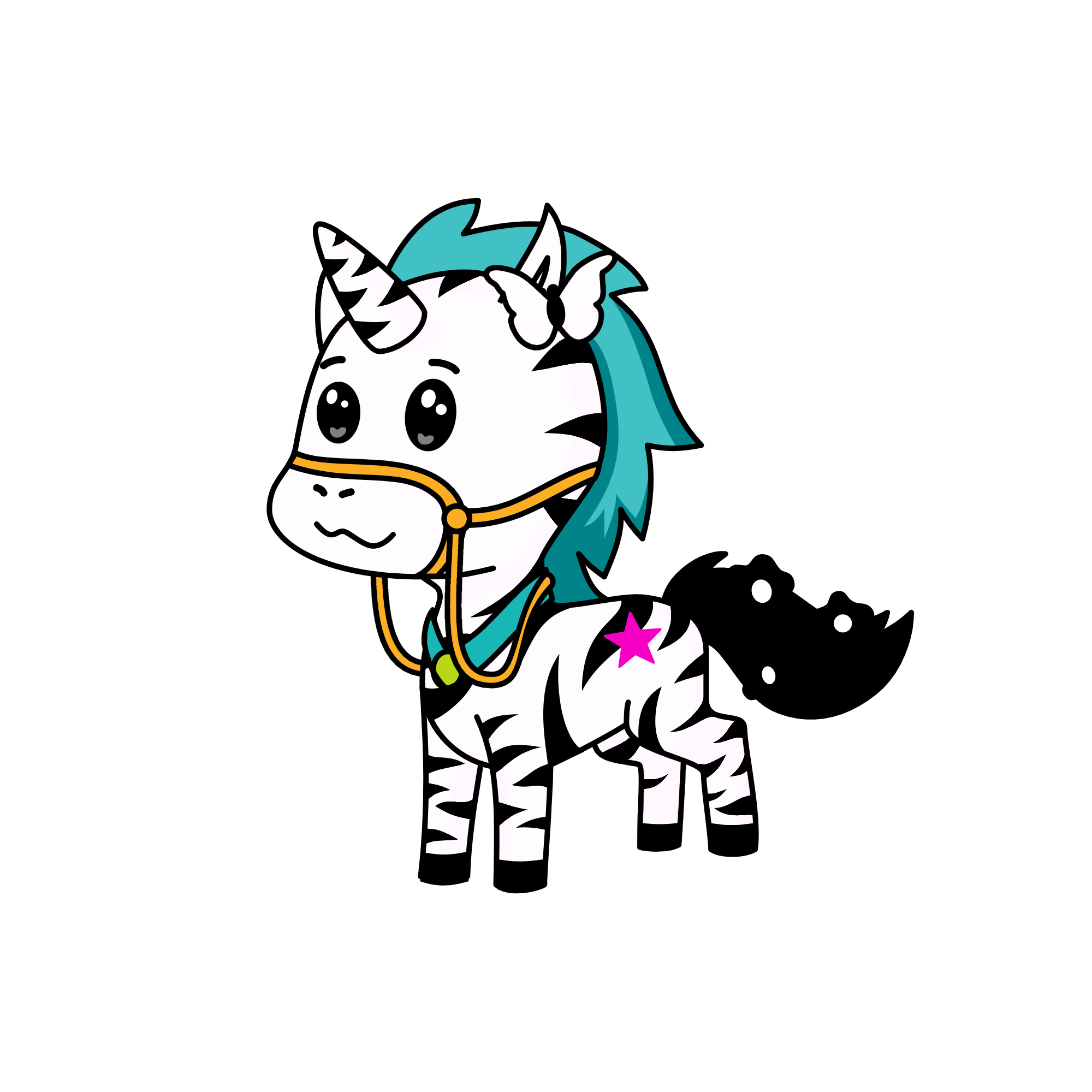 Zebra, the unicorn