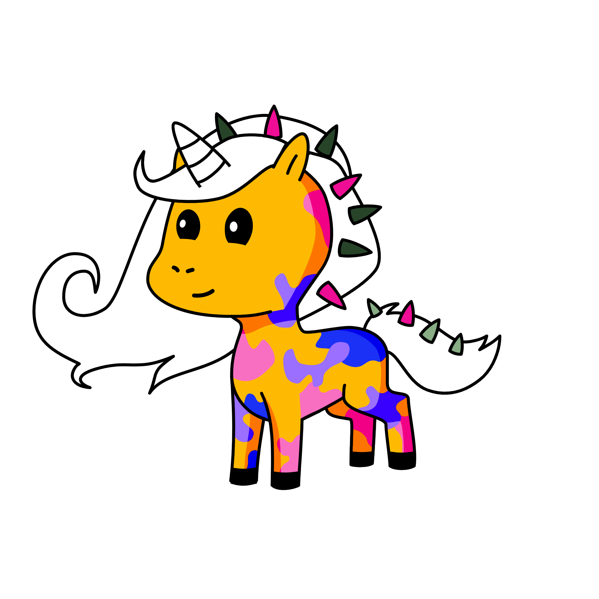 j, the unicorn