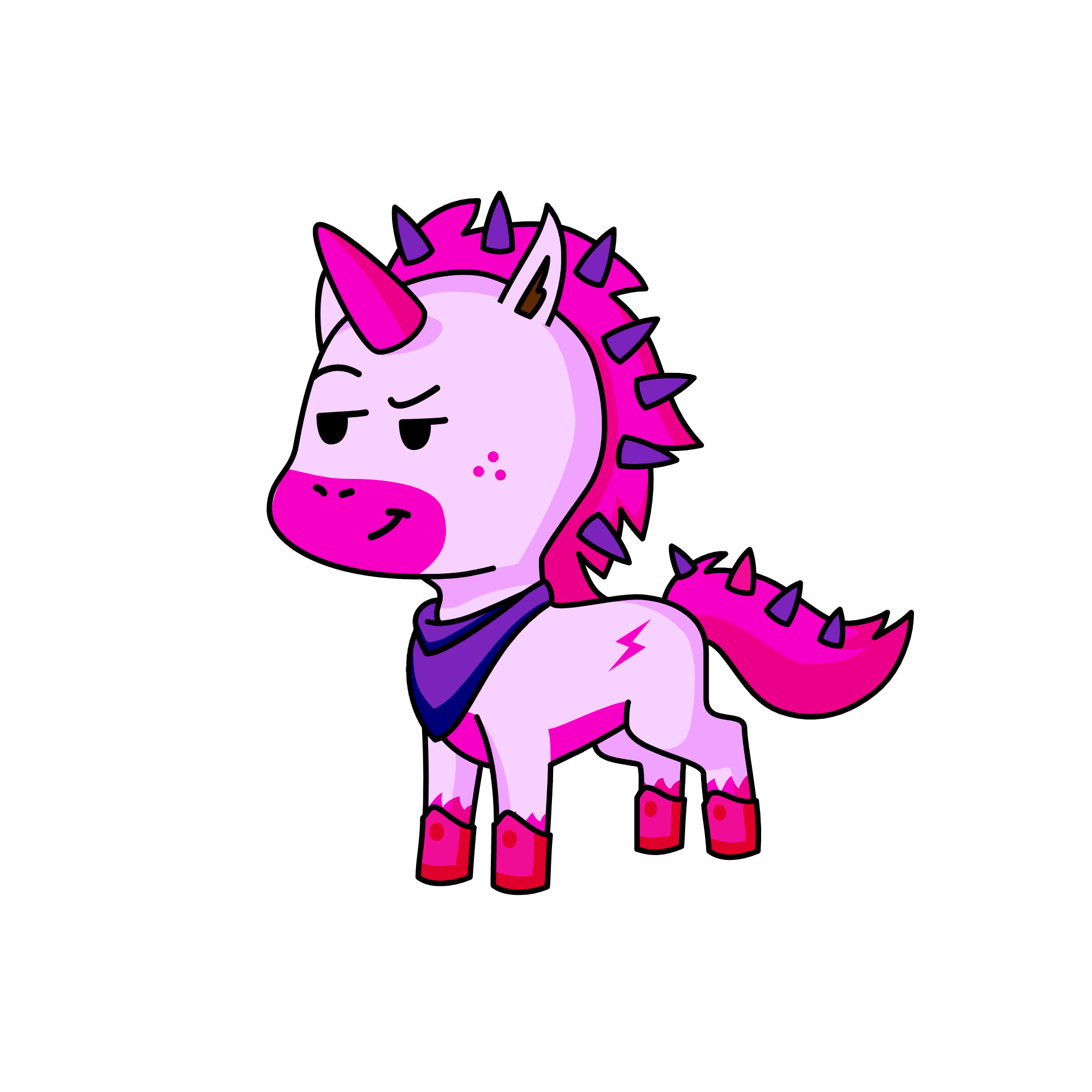 A guy named finger, the unicorn