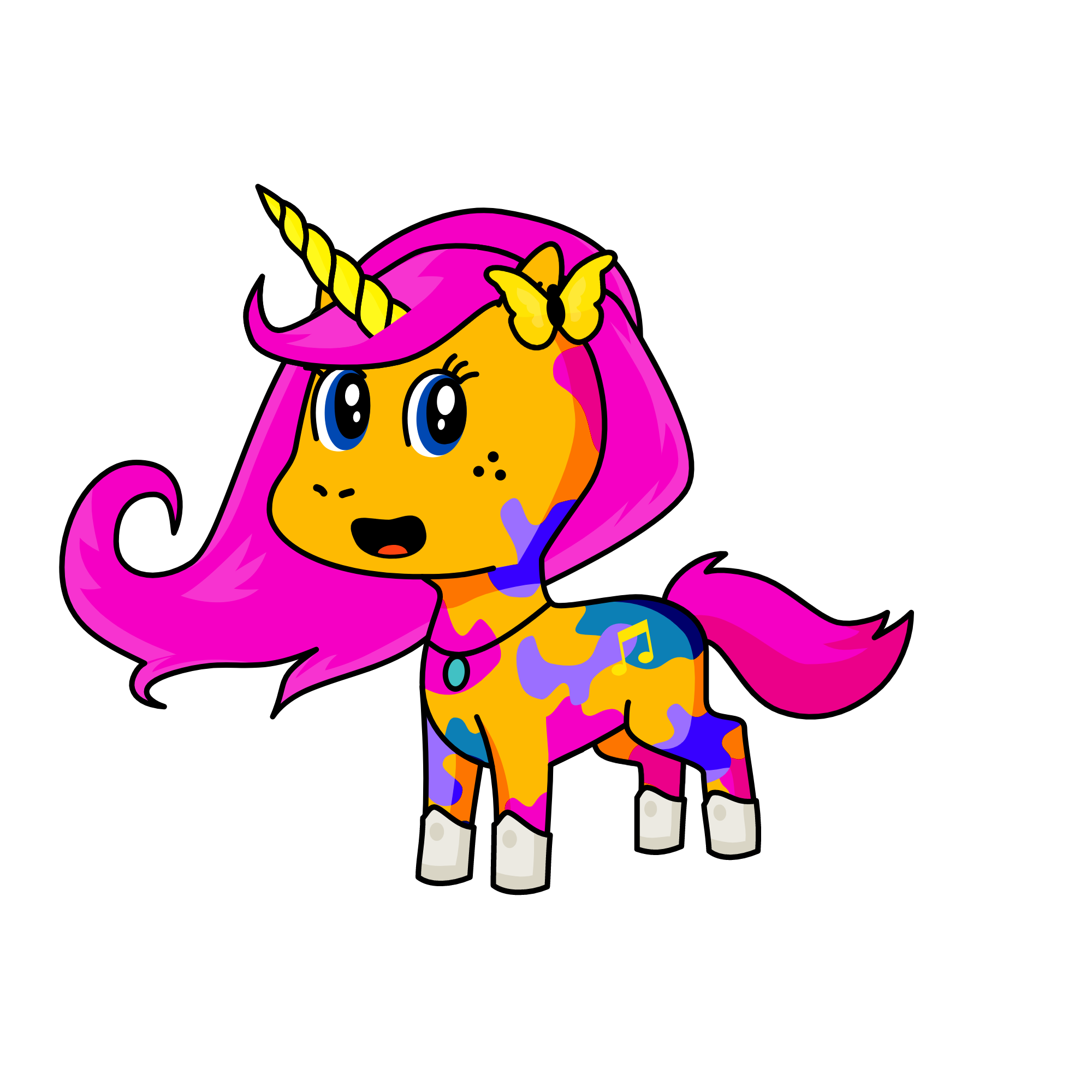 Heather, the unicorn