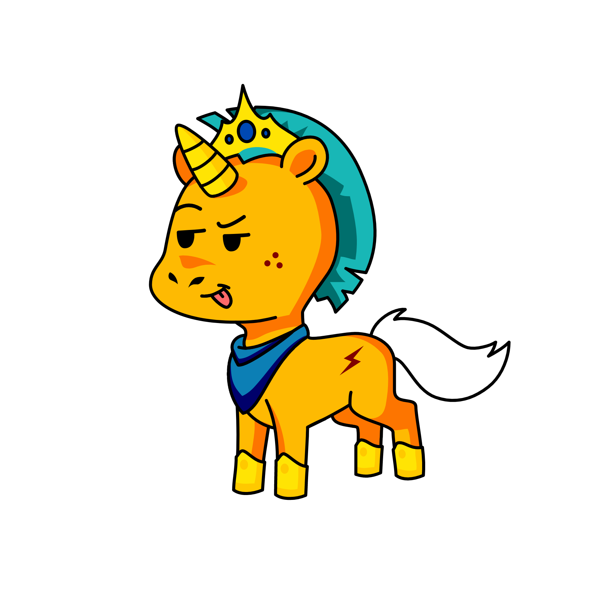 Prince Speed , the unicorn