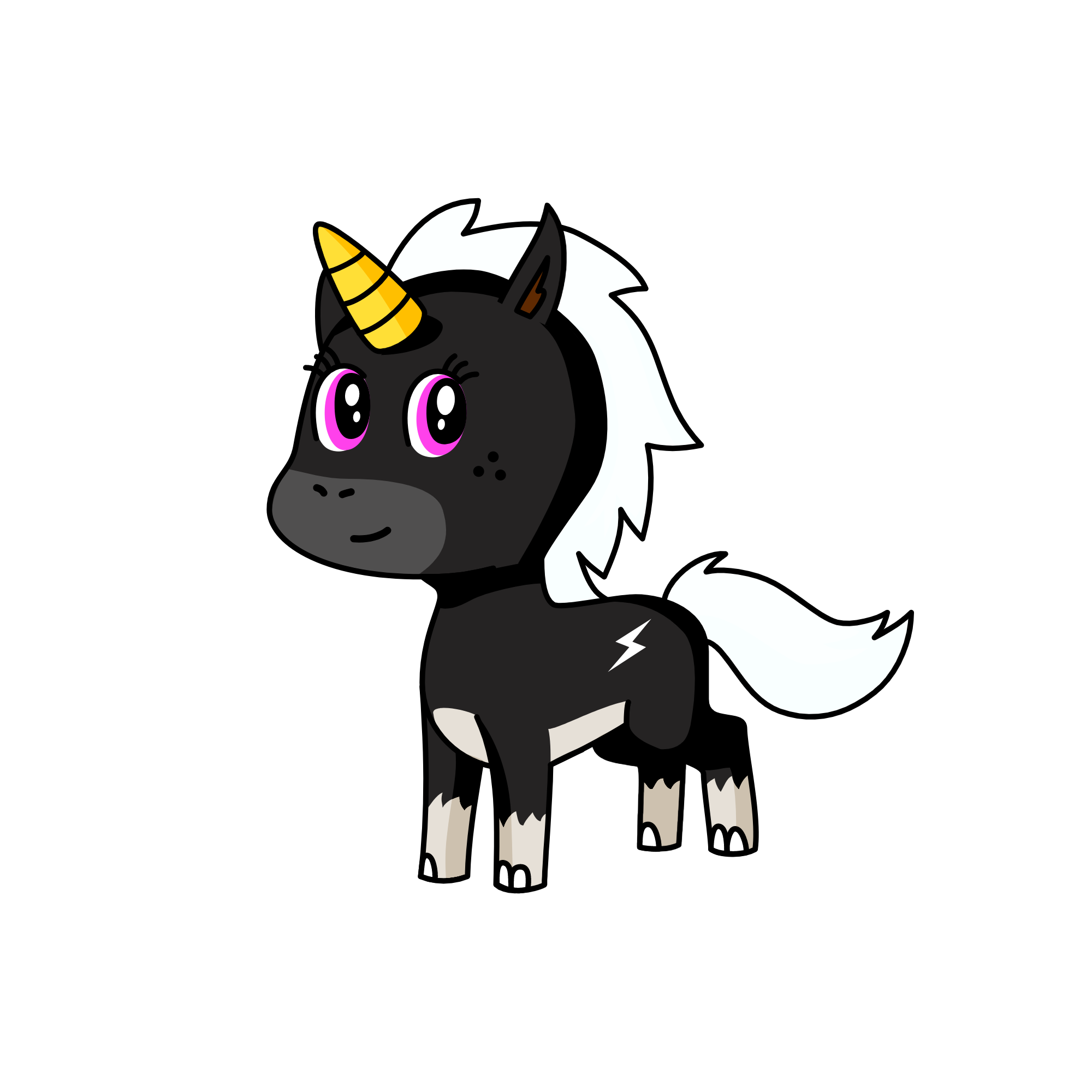 moon, the unicorn