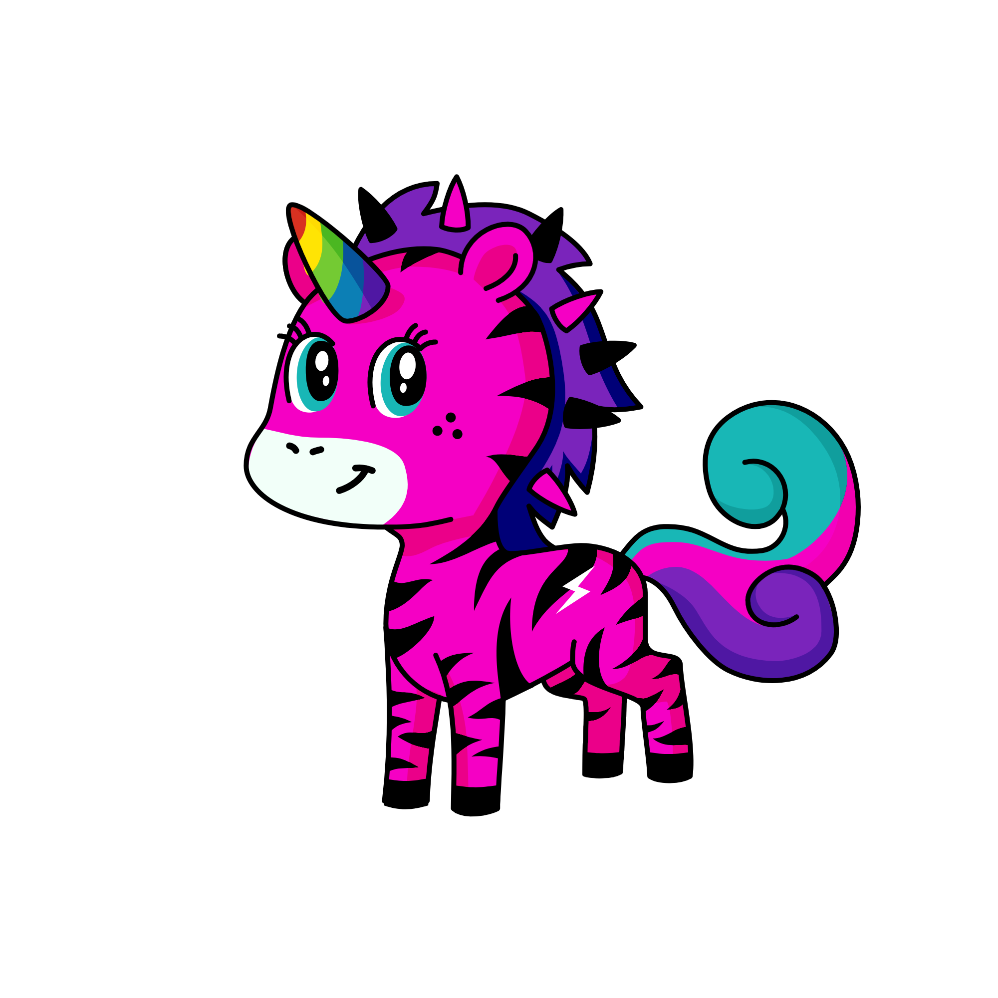 lightning , the unicorn