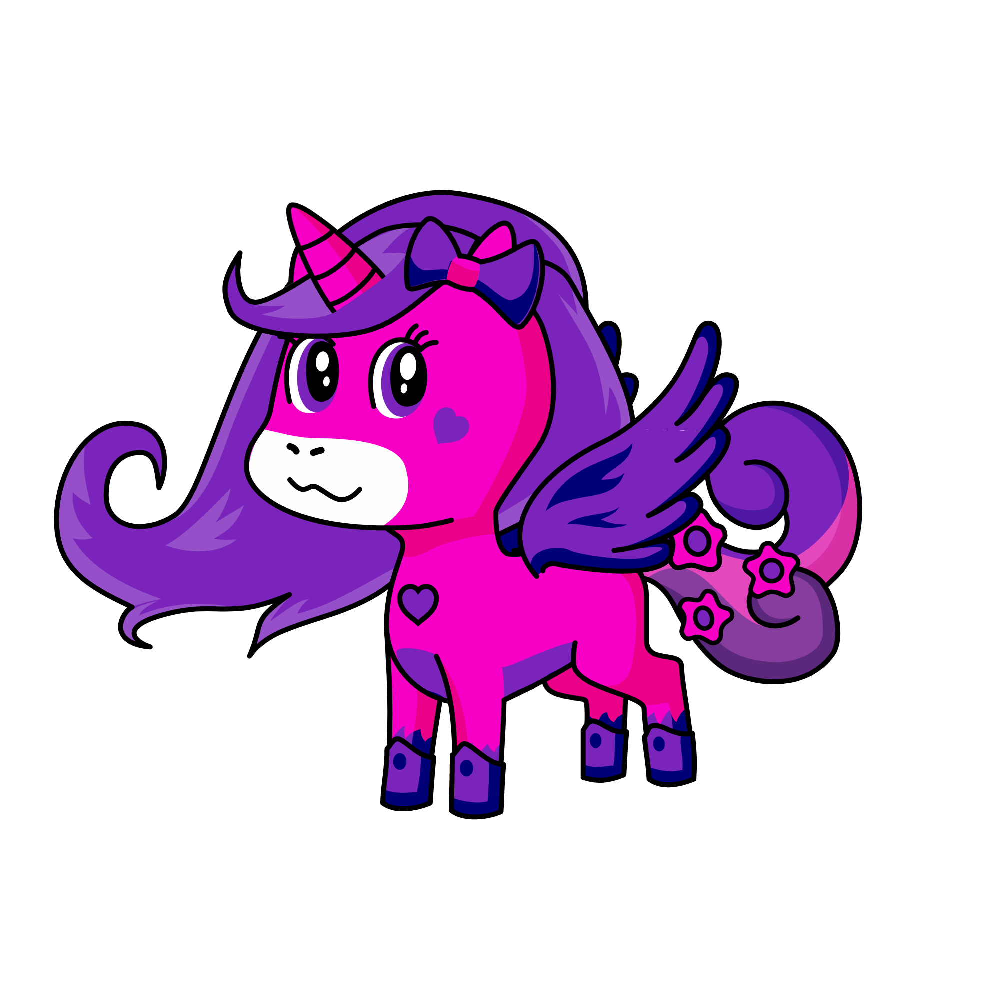 Kayla, the unicorn
