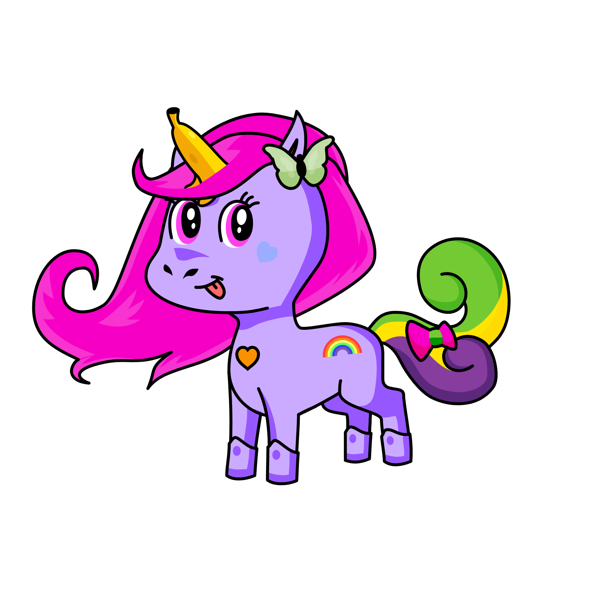aya, the unicorn