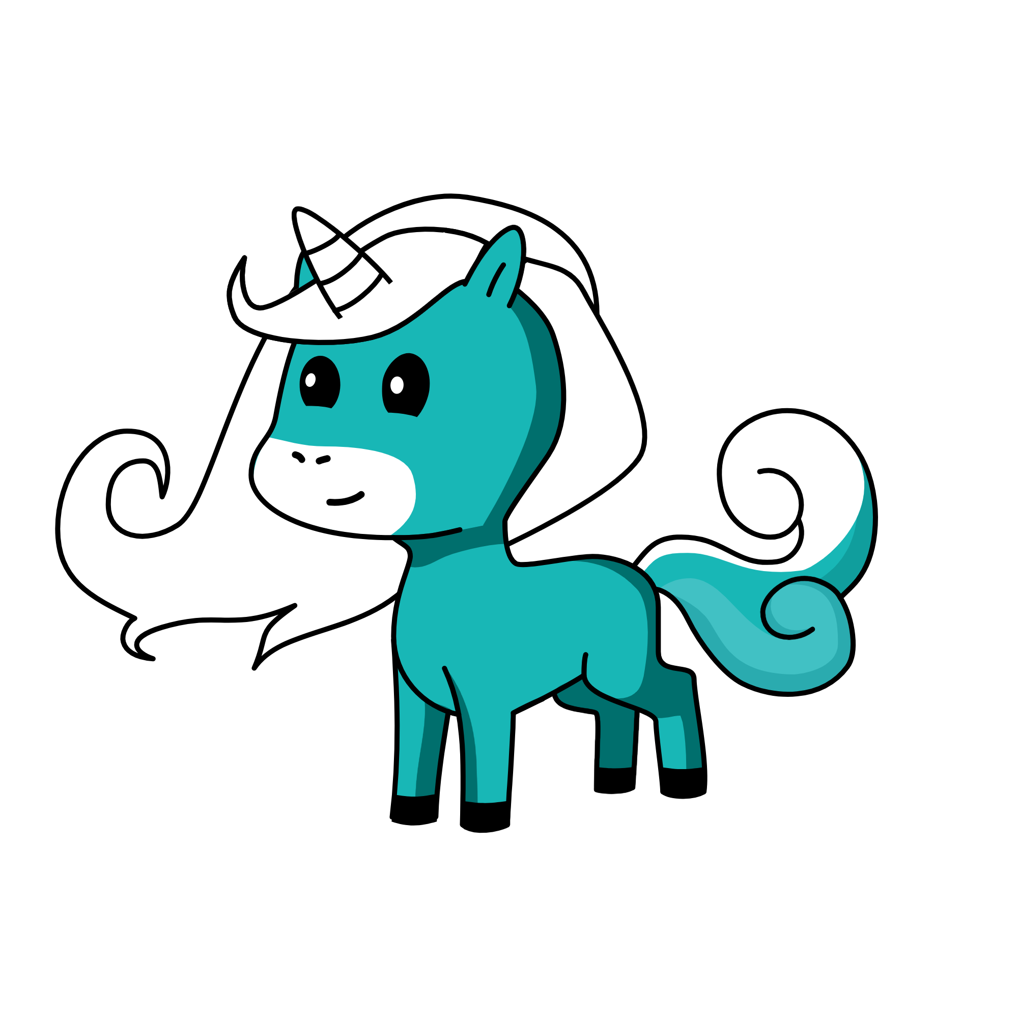 hi, the unicorn
