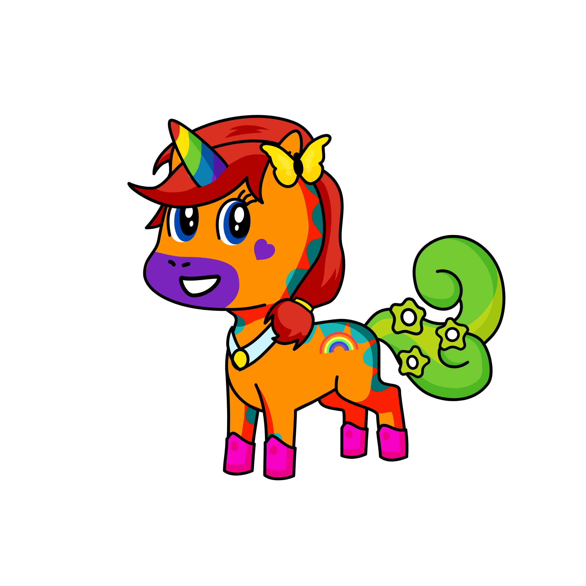 acoiris, the unicorn