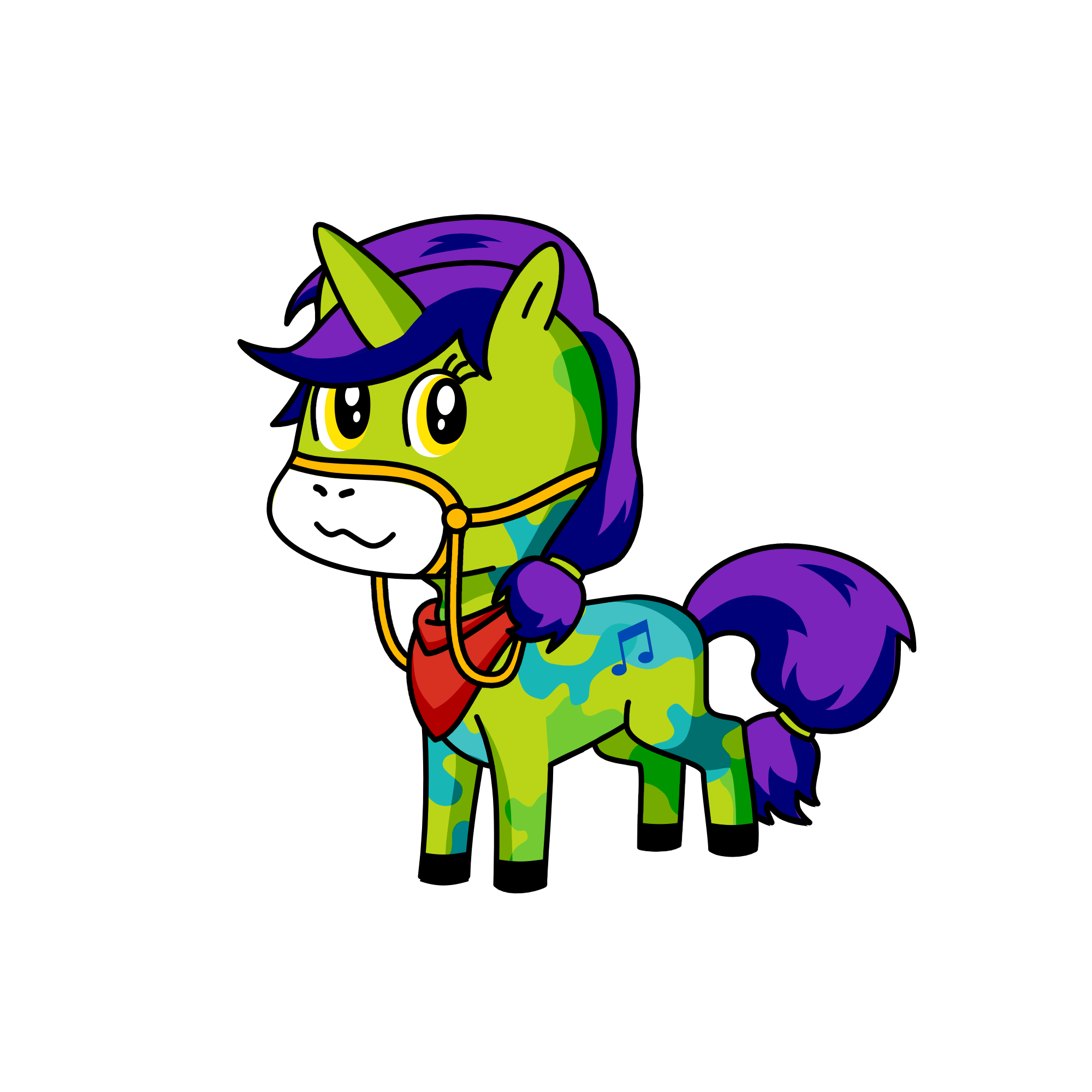 Zekurufa , the unicorn