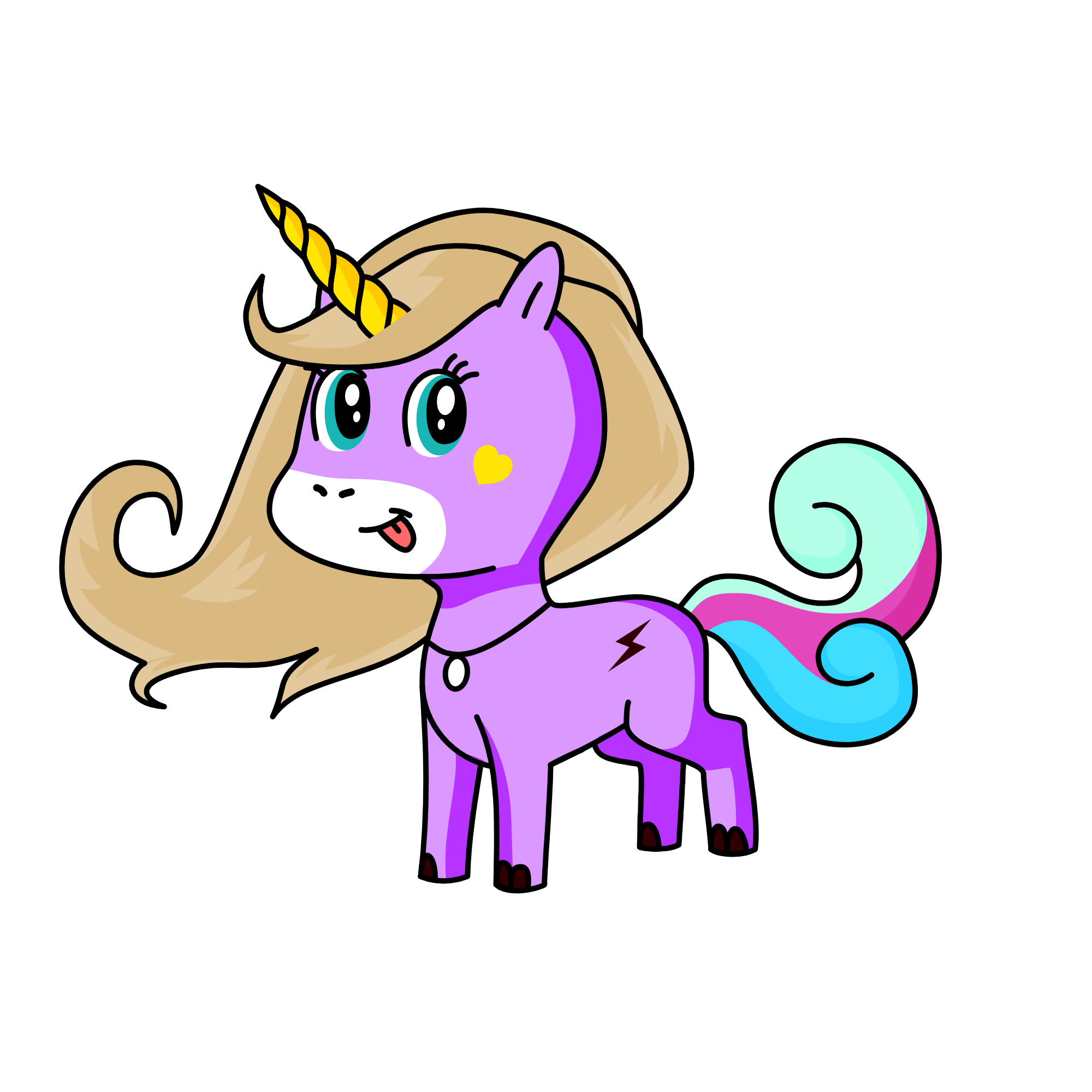 Aura, the unicorn