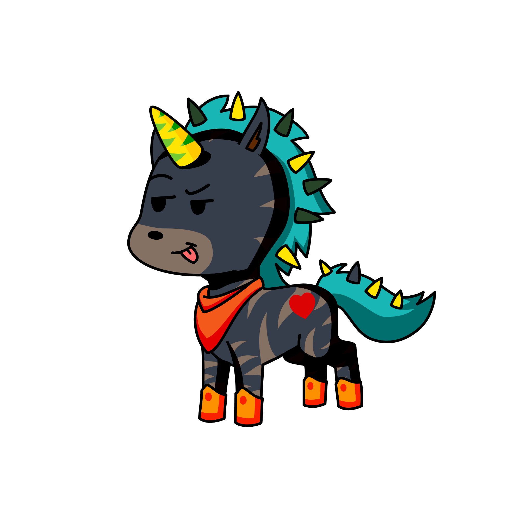 Brunicorneo, the unicorn