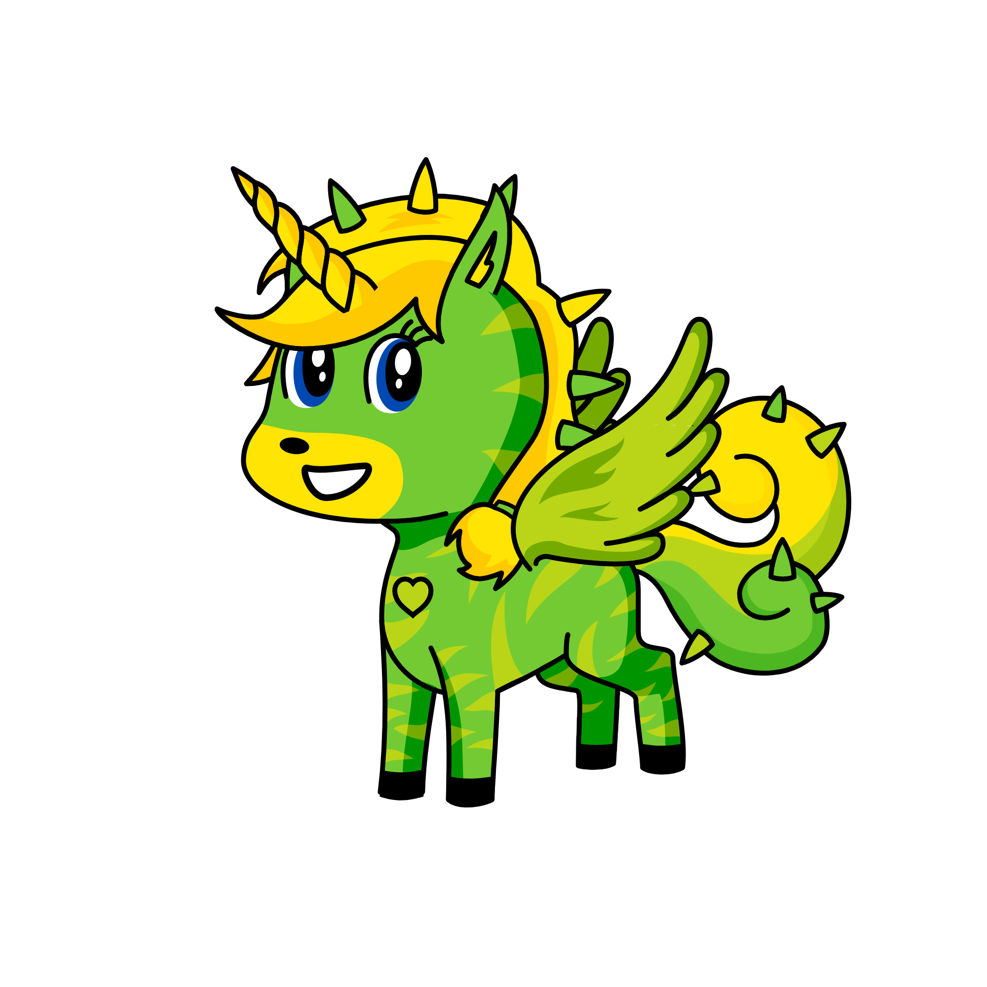 Sarafina , the unicorn