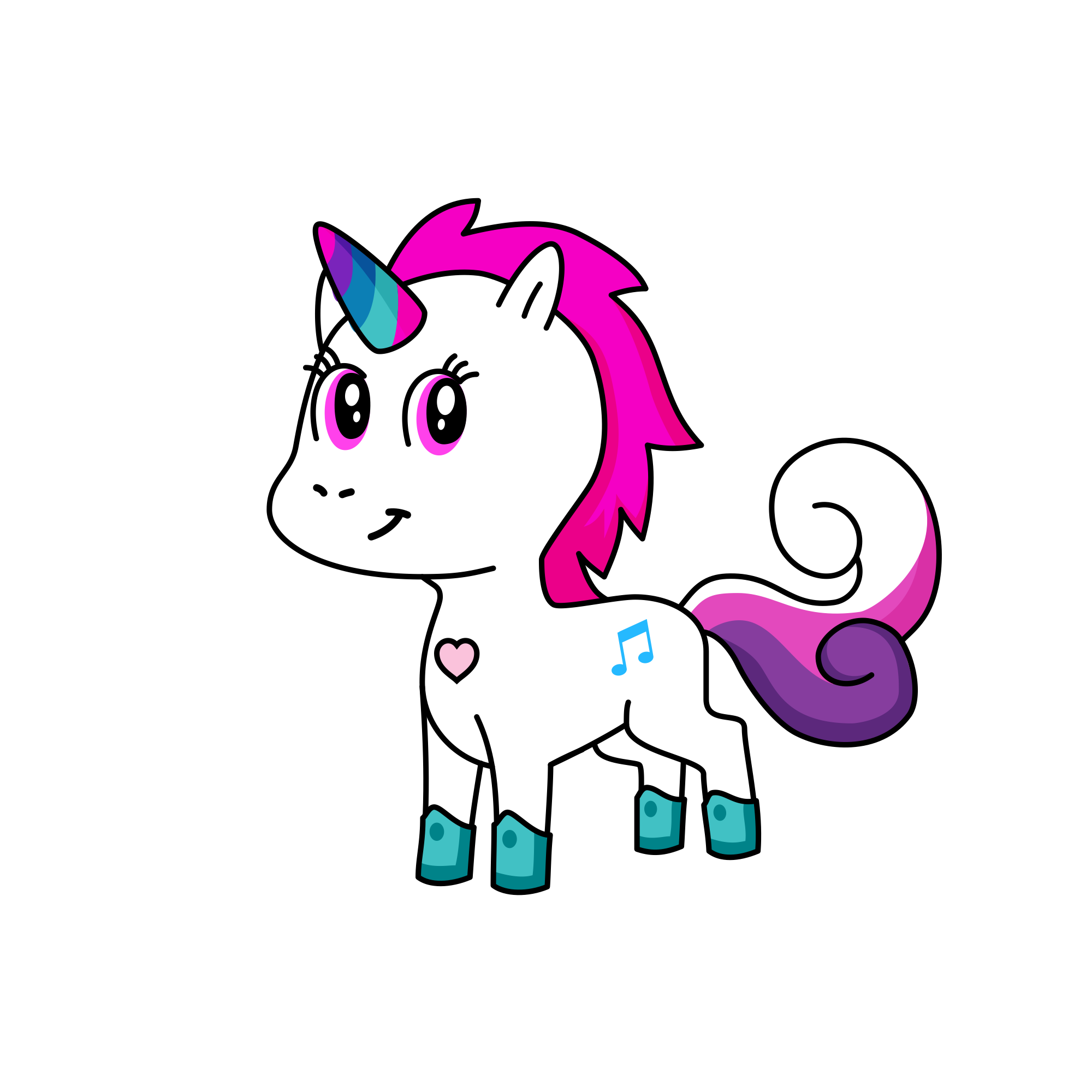 Younicorn, the unicorn