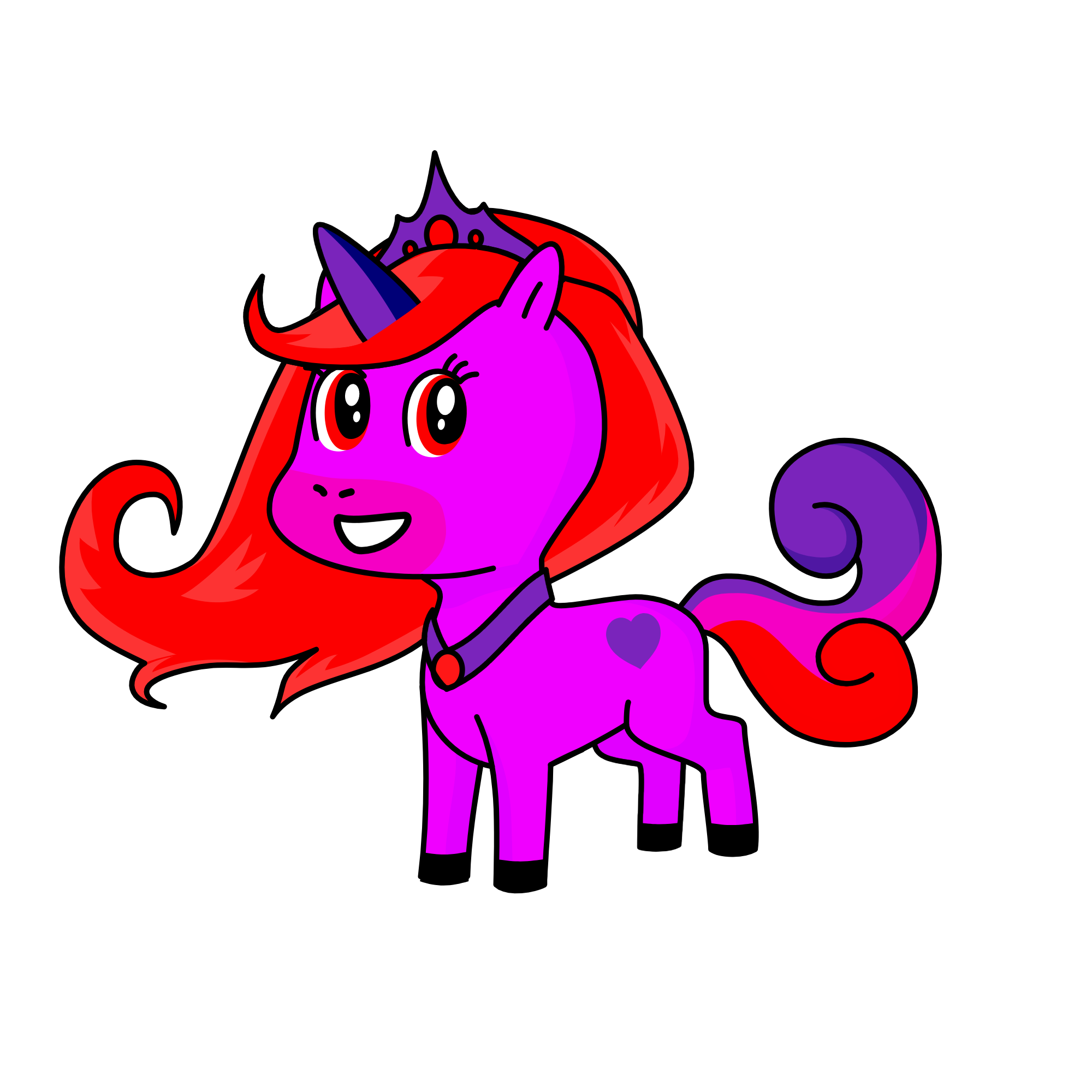 valentine, the unicorn