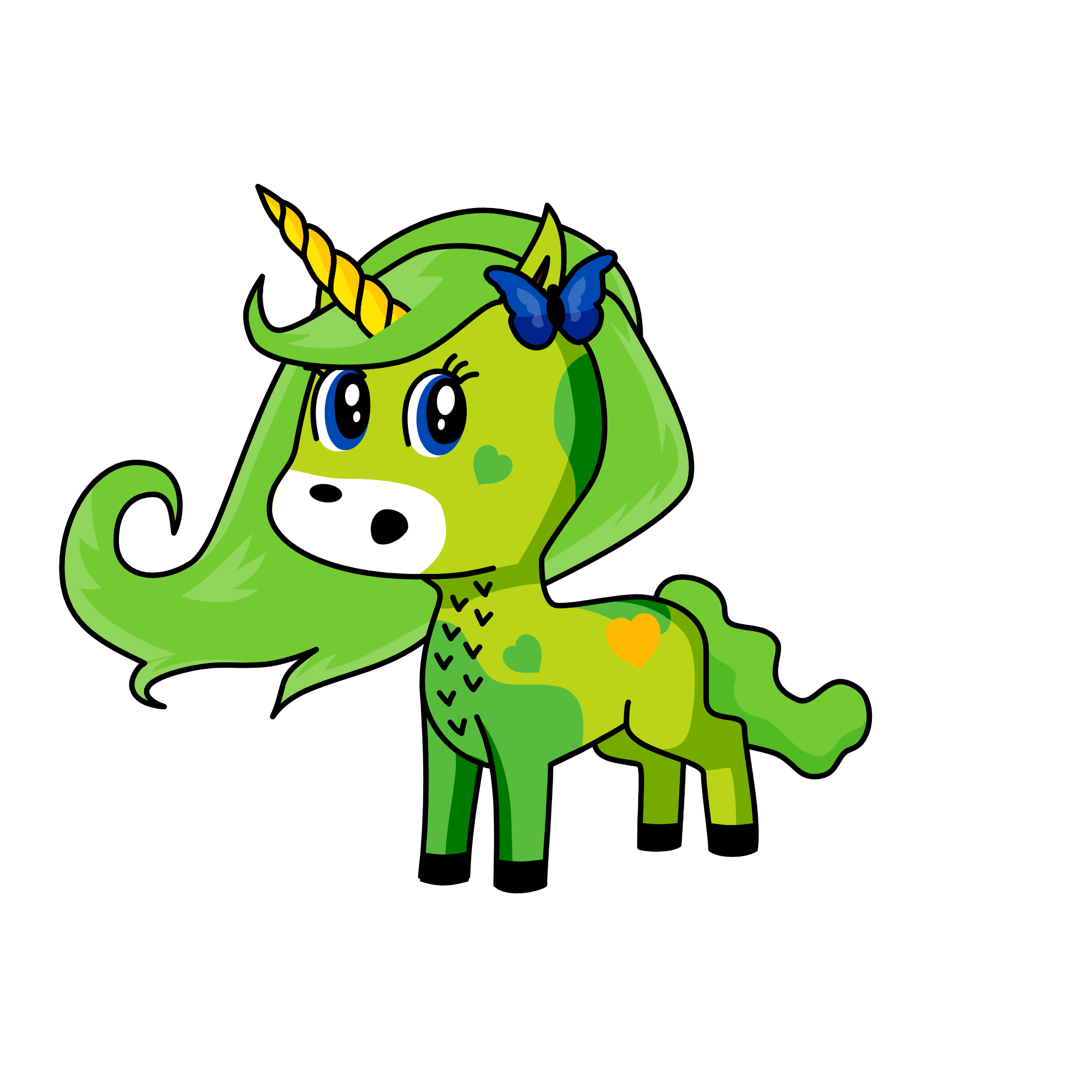 Ivy, the unicorn