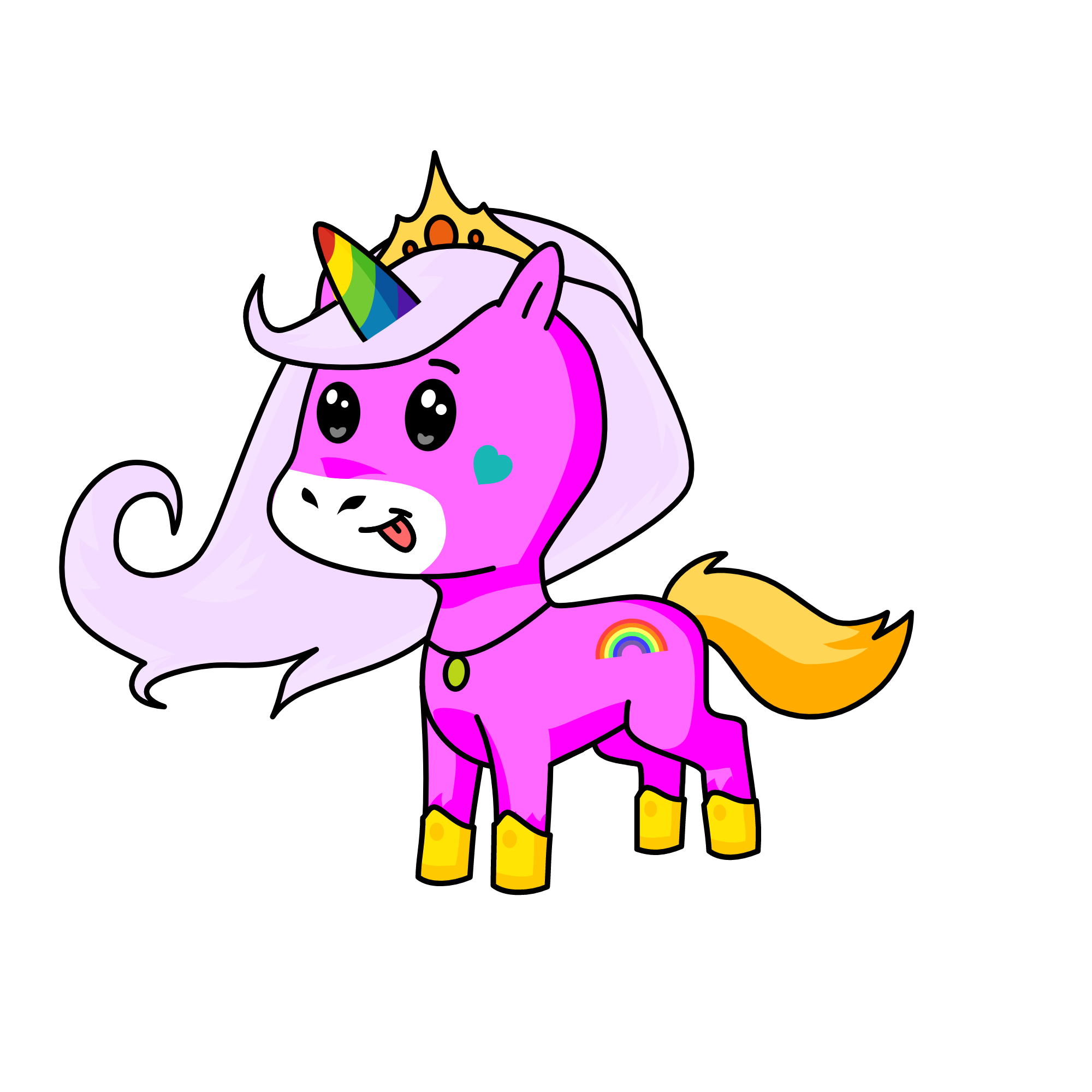 Joy, the unicorn