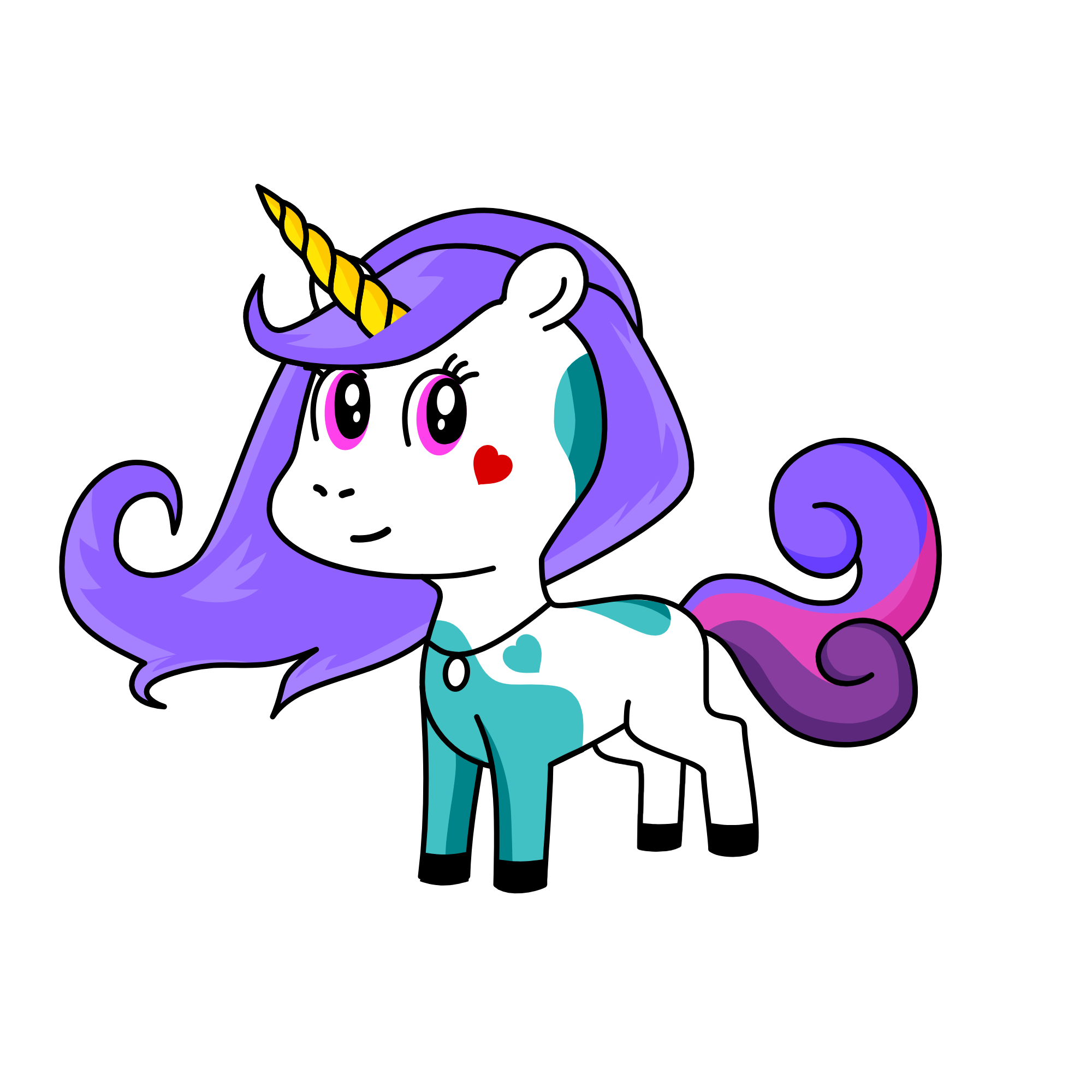 Luna, the unicorn