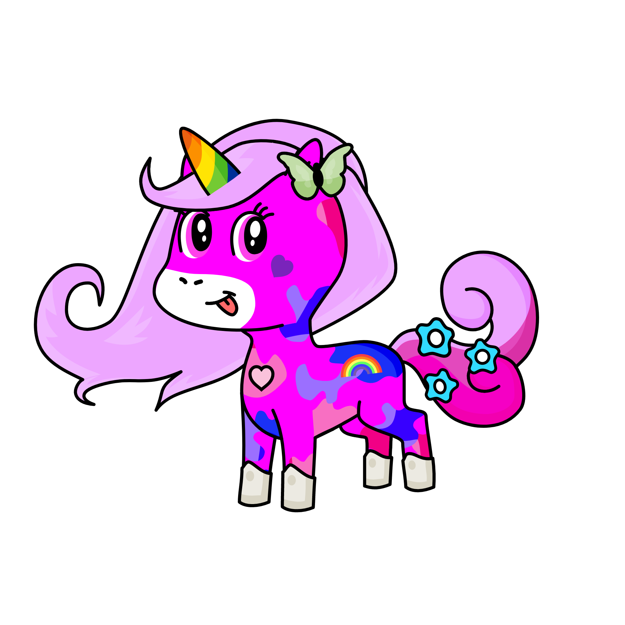 Aisha, the unicorn
