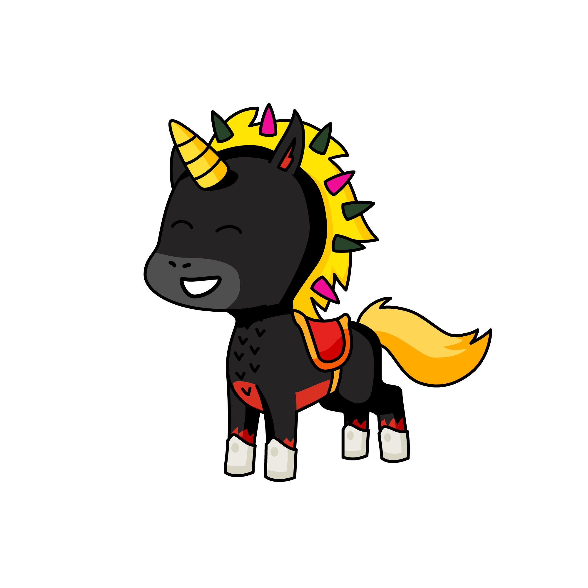 Skux, the unicorn