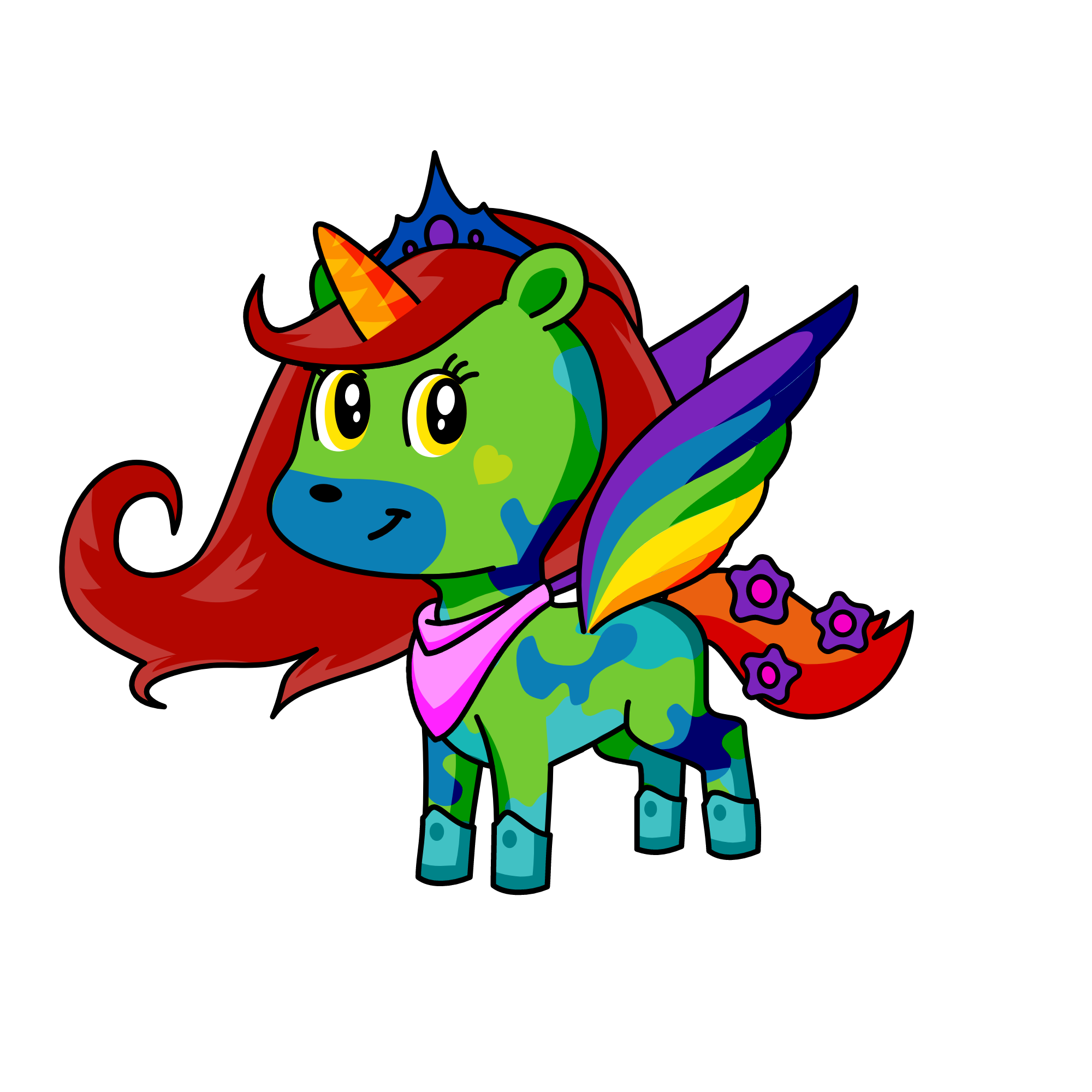 Rainey, the unicorn