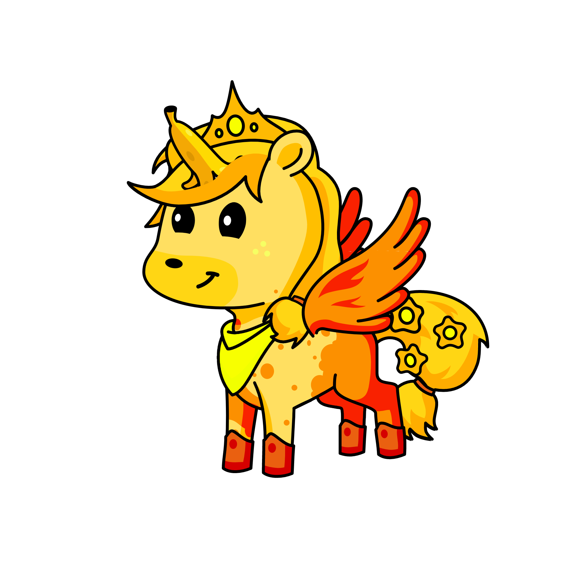 Banana da queen, the unicorn