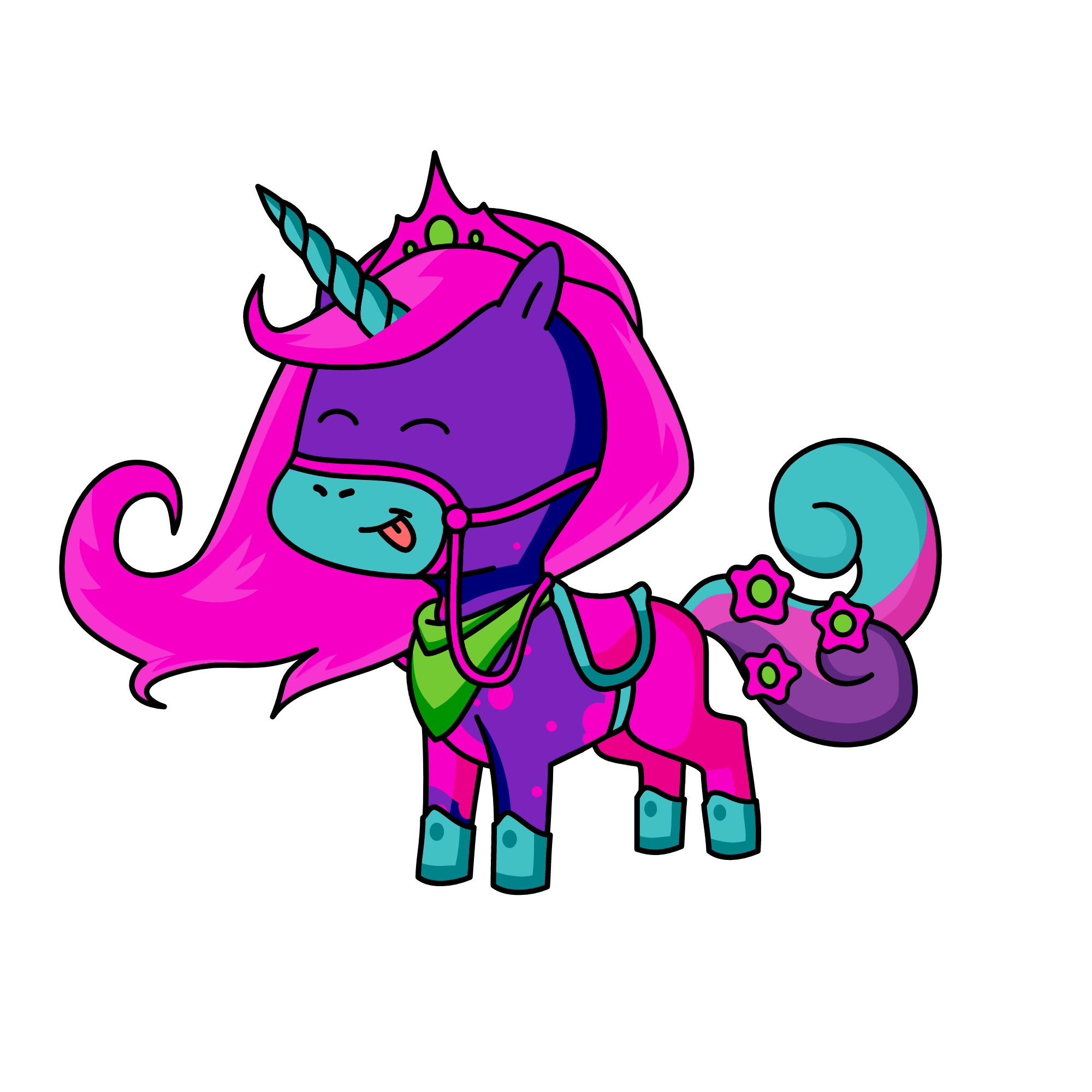 Night Queen, the unicorn