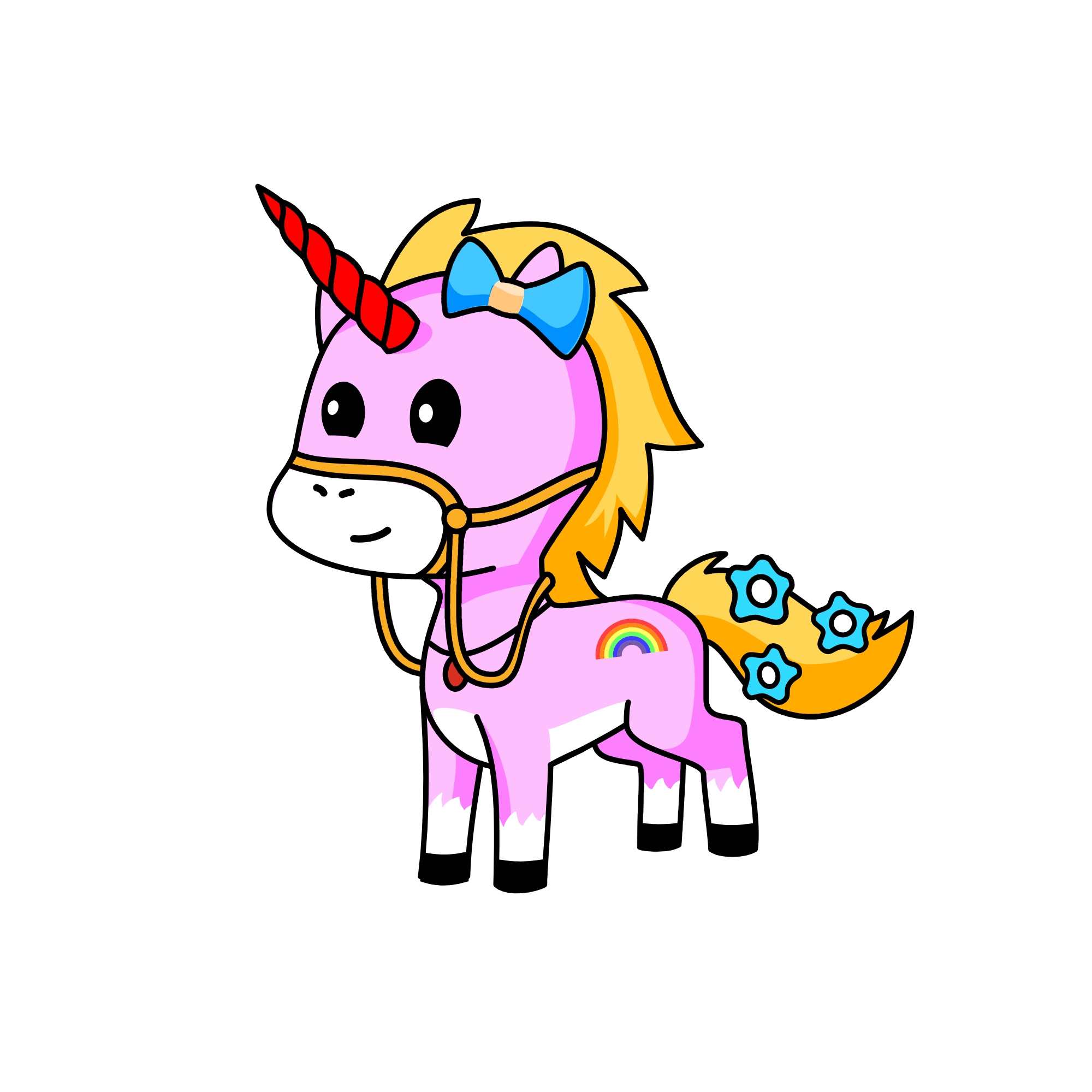 Starbest &Starberry, the unicorn