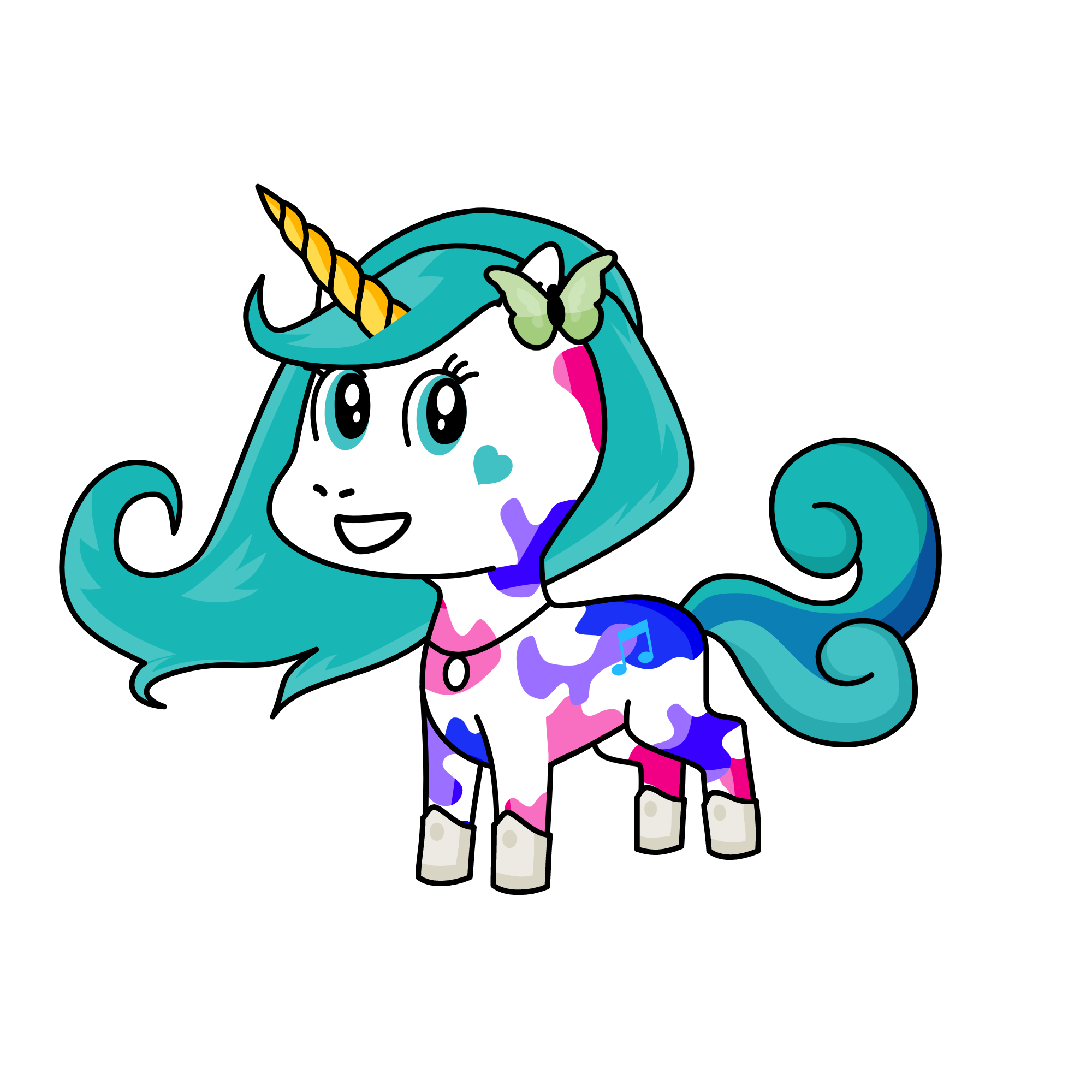 Harley, the unicorn