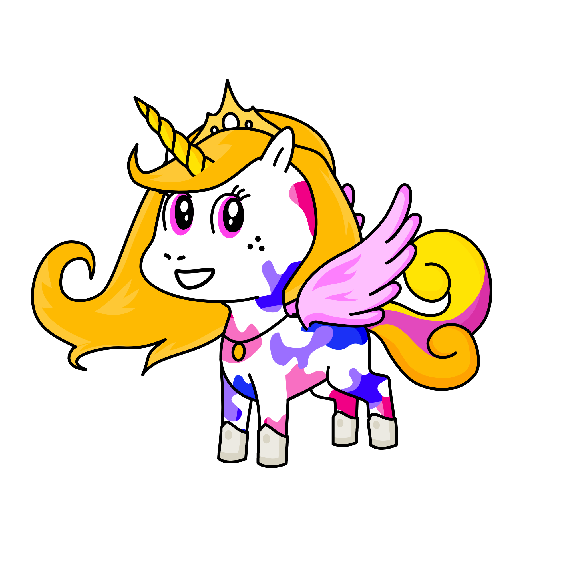Maya, the unicorn