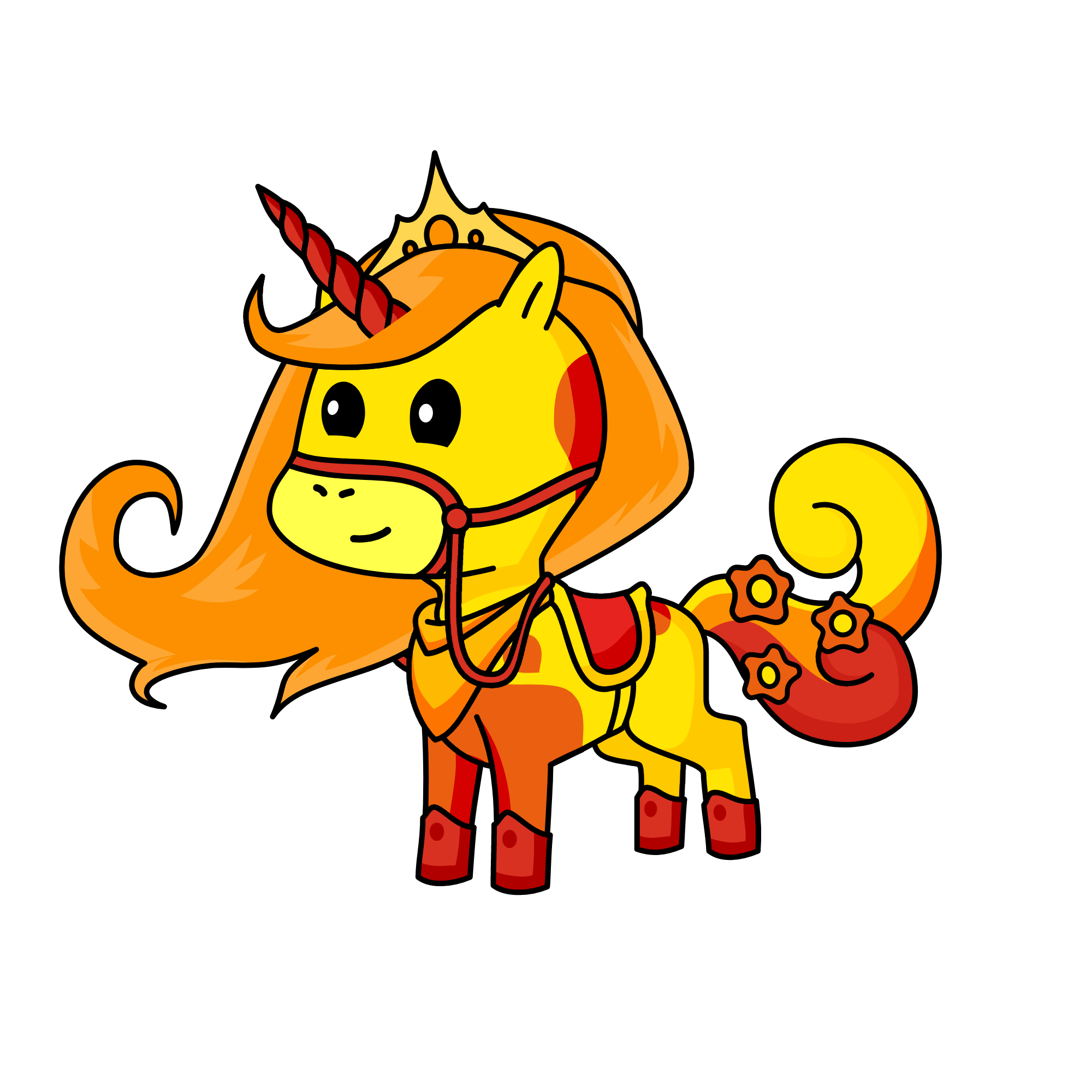 Buttercup, the unicorn