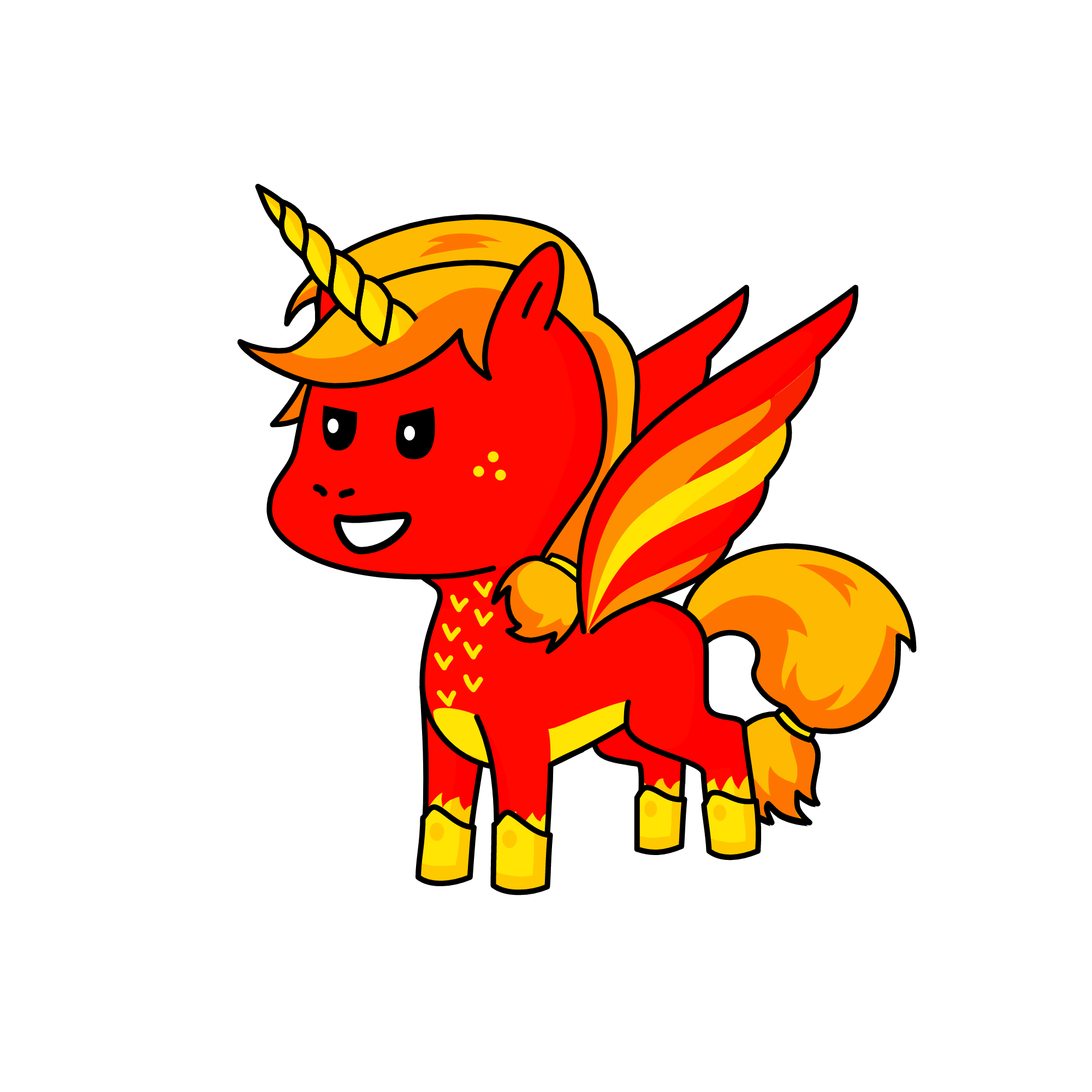 FIRE, the unicorn