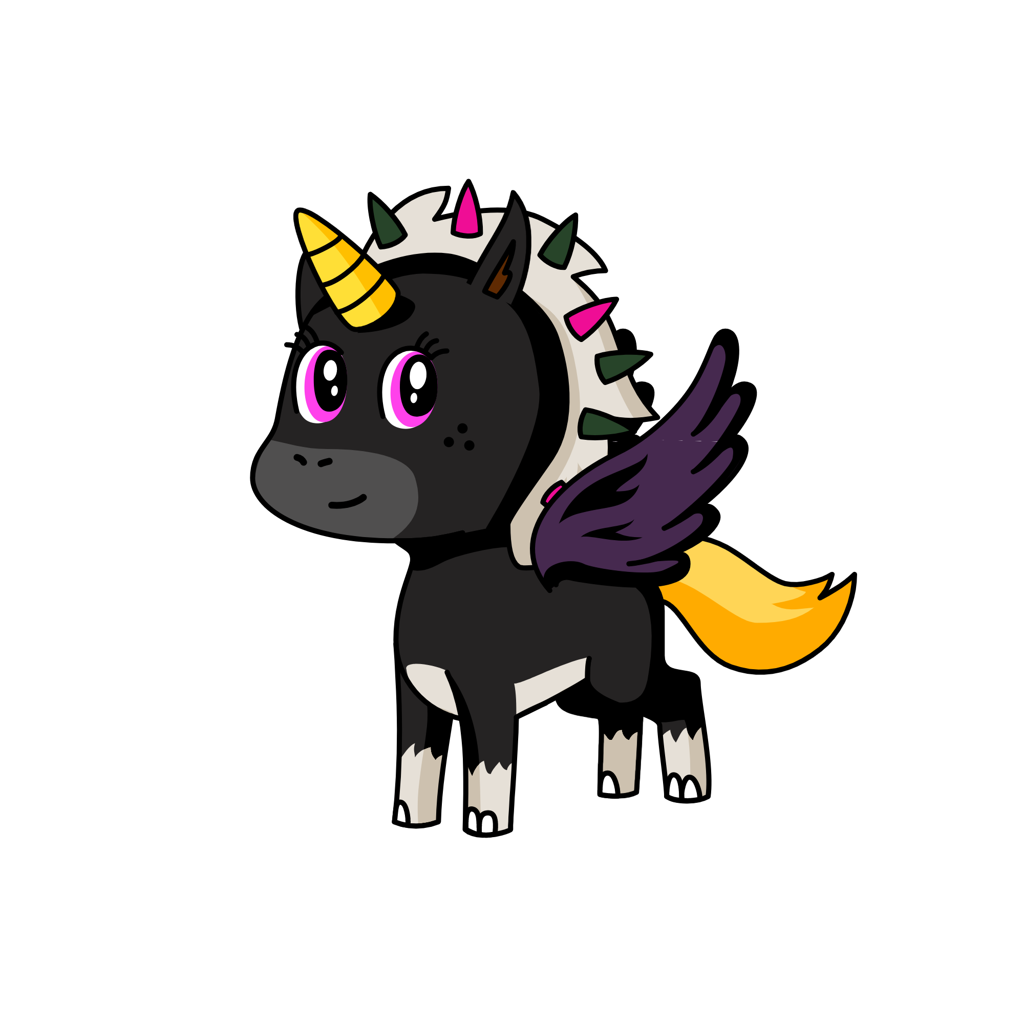 Galaxy, the unicorn