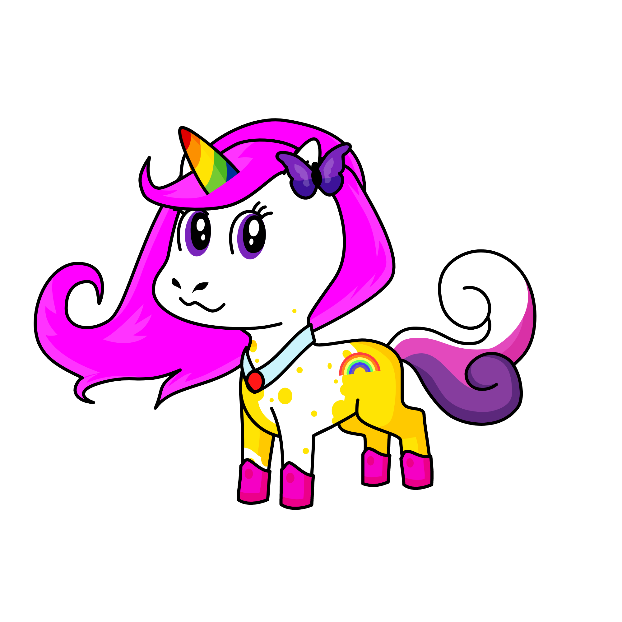 QUEENIE, the unicorn